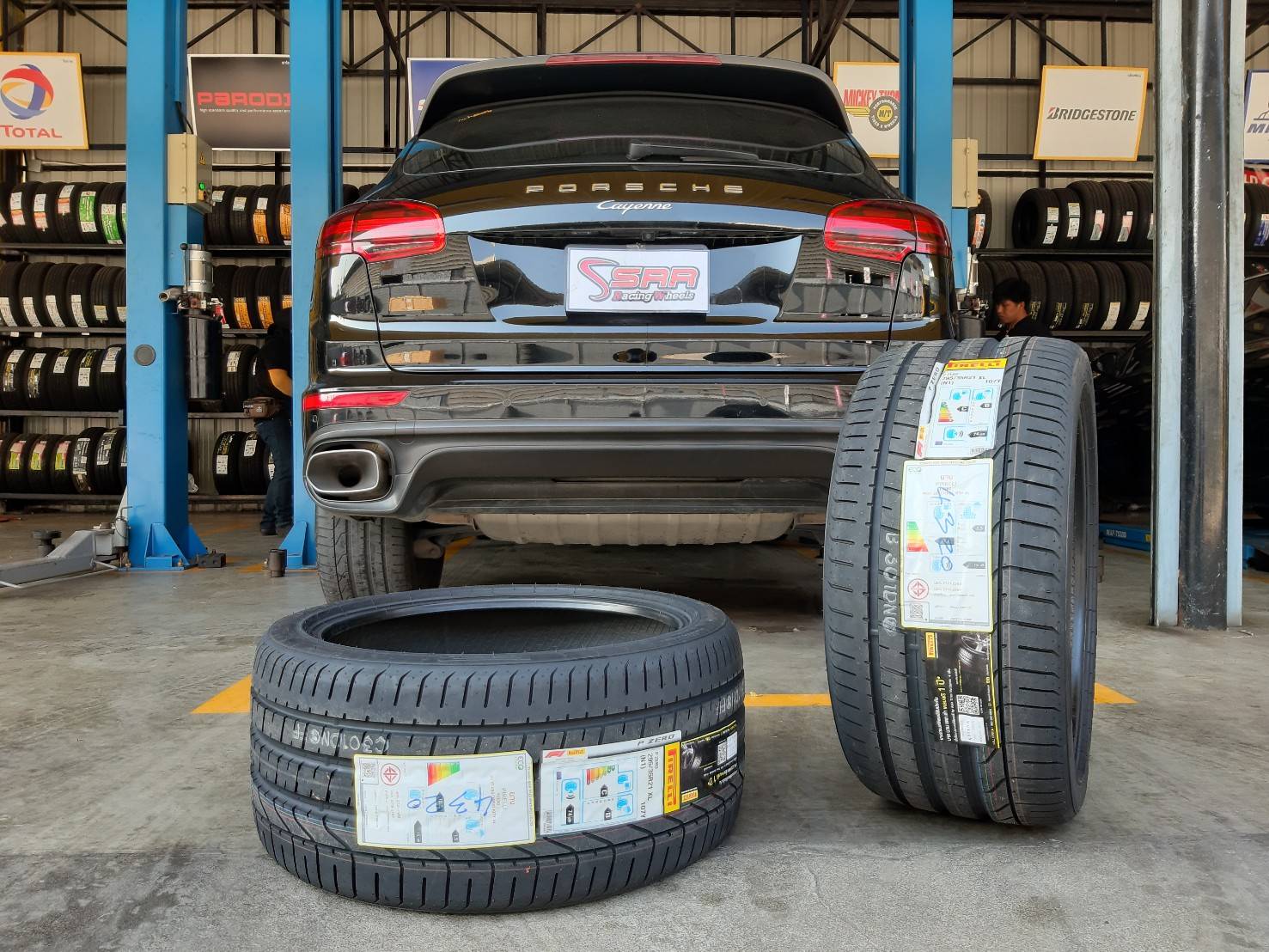 PIRELLI P ZERO N1 295/35R21 ราคาพิเศษ ใส่รถPorsche Cayenne
