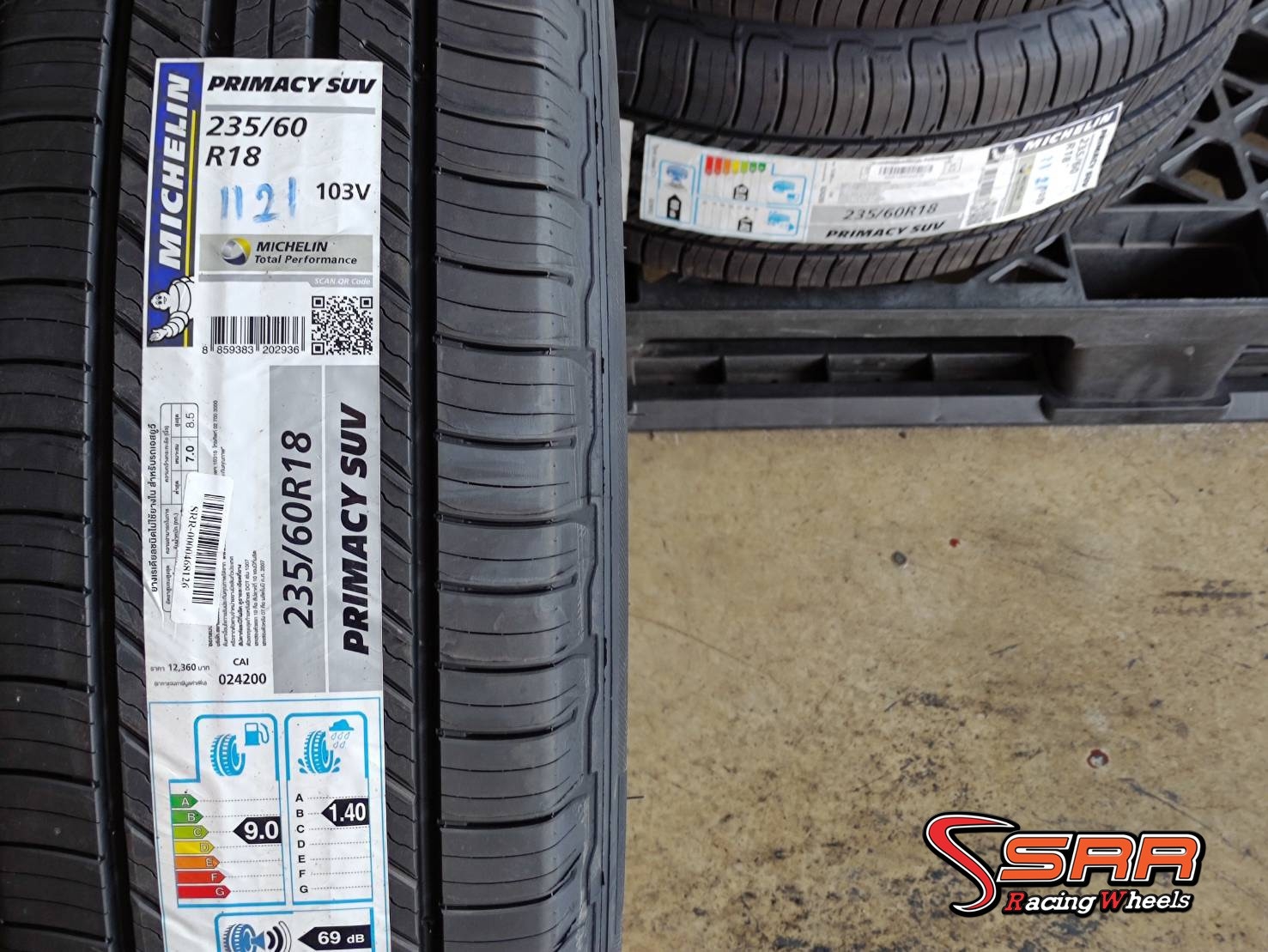 235/60 R18、MICHELIN Primacy SUV +、2023年 Michelin Primacy SUV+ 235/60R18 103 | Tyreright
