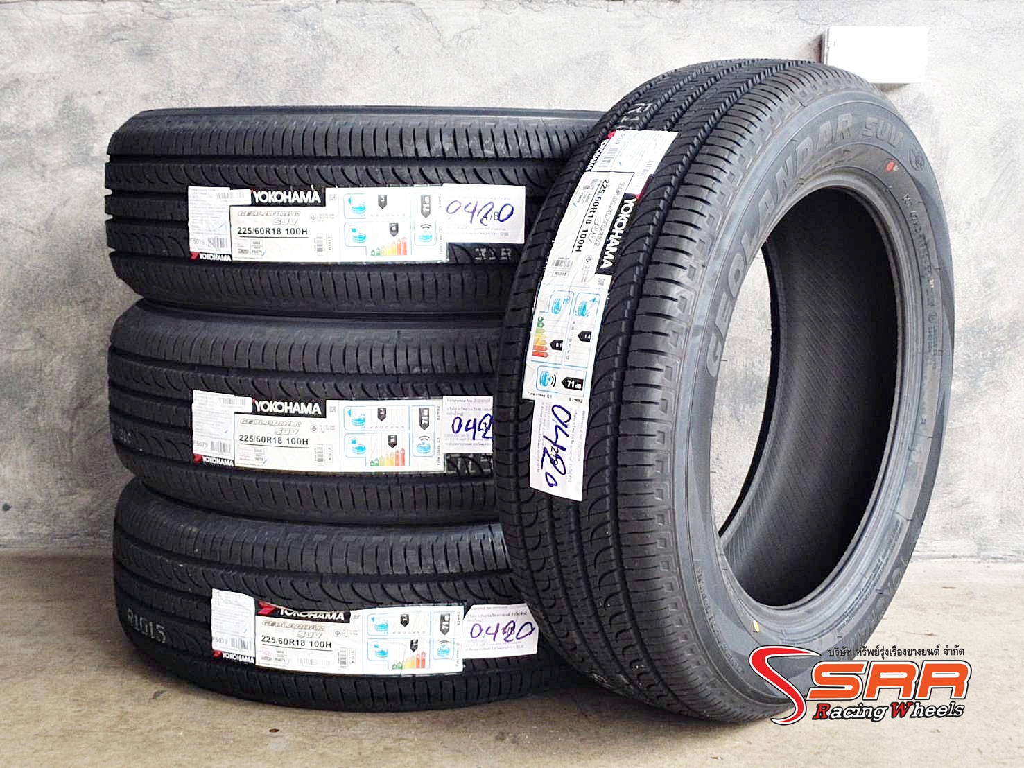 YOKOHAMA GEOLANDAR SUV G055 225/60R18 ยางเข้าใหม่ ราคาพิเศษ