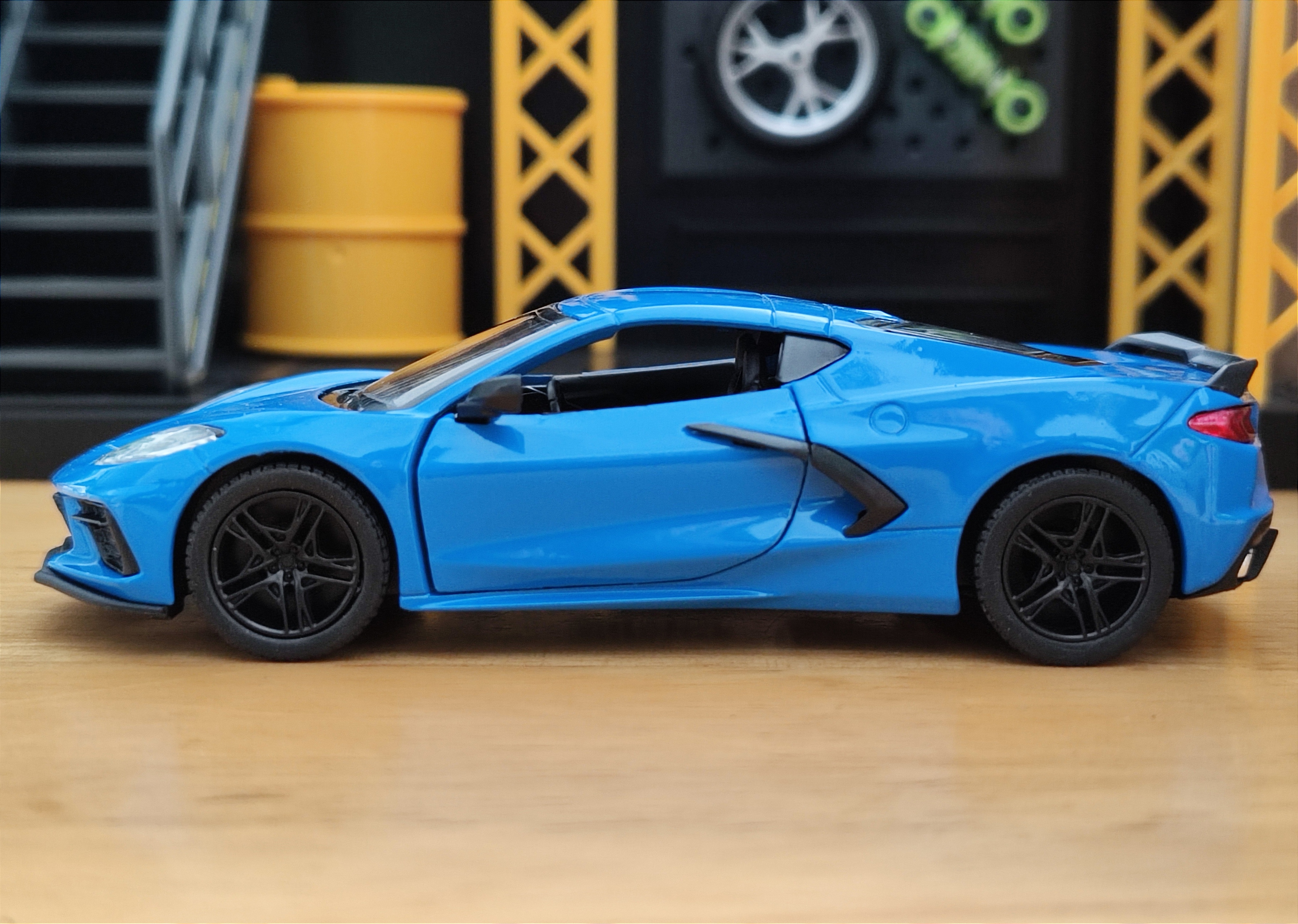 2021 Corvette โมเดลรถเหล็ก (ปลีก-ส่ง)