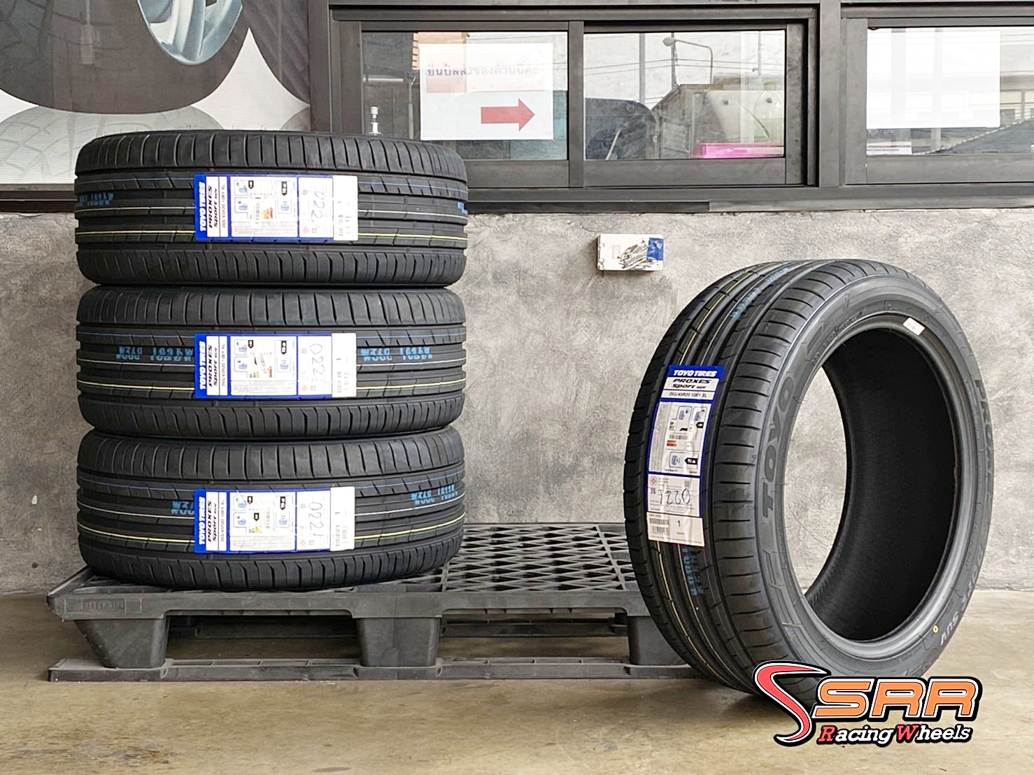 TOYO PROXES SPORT SUV 265/45R20 ยางใหม่ปี21 ยางญี่ปุ่น ราคาพิเศษ