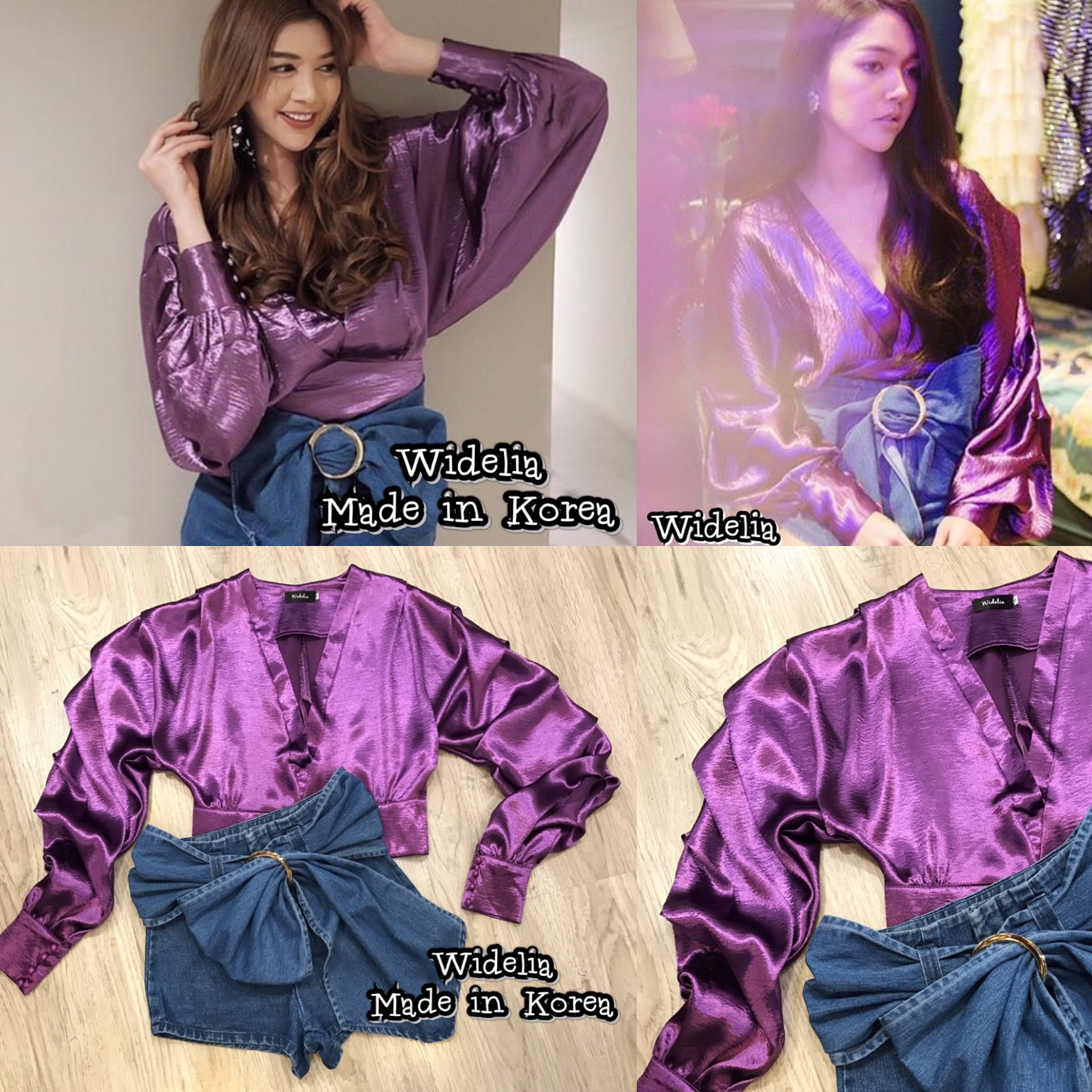 *พร้อมส่ง*Landmee' Set :: เสื้อแขนยาวตัวสวยกับกางเกงขาสั้นตัวแซ่บ