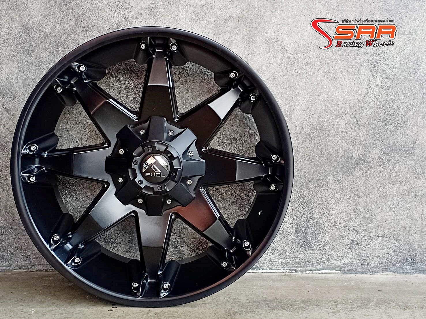 FUEL OCTANE D509 ขอบ20 ET-12 6x139.7/6x135 MATTE BLACK