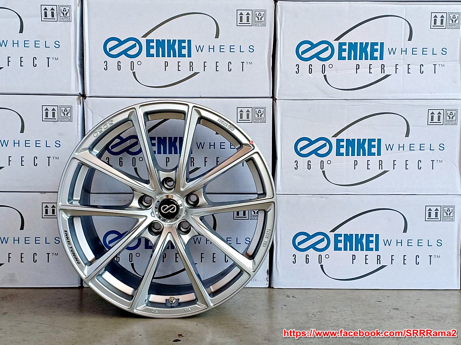 ENKEI TUNING SC50 ขอบ18 5H114.3 ET35 GHB1K