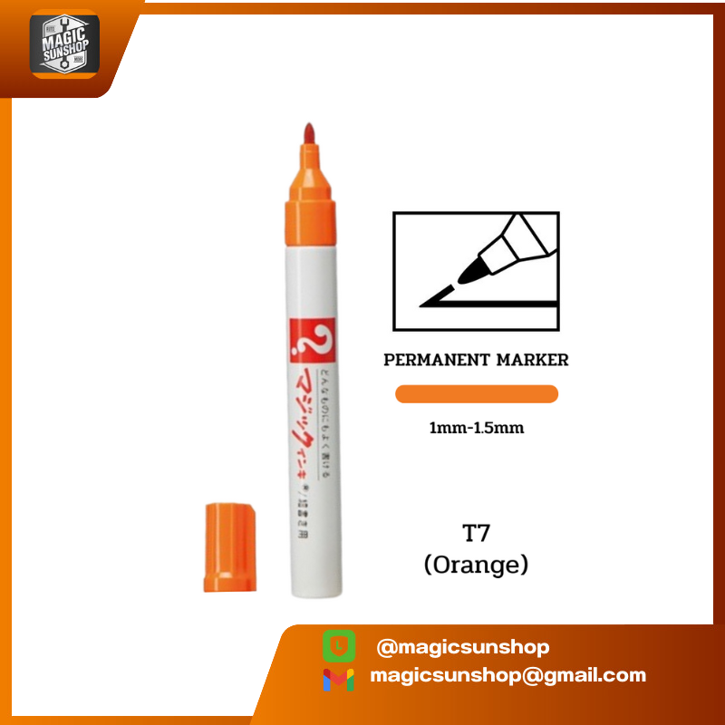 MAGIC INK 500-T7 [ORANGE] 139x15x15 มม. ORANGE