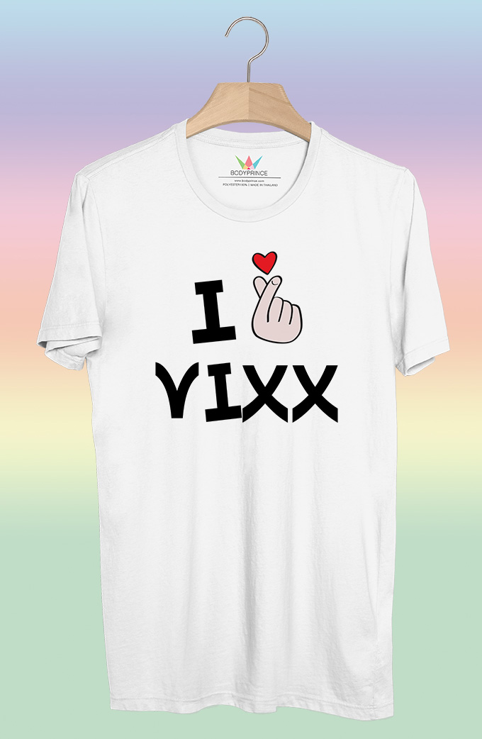 BP605 เสื้อยืด I Love VIXX