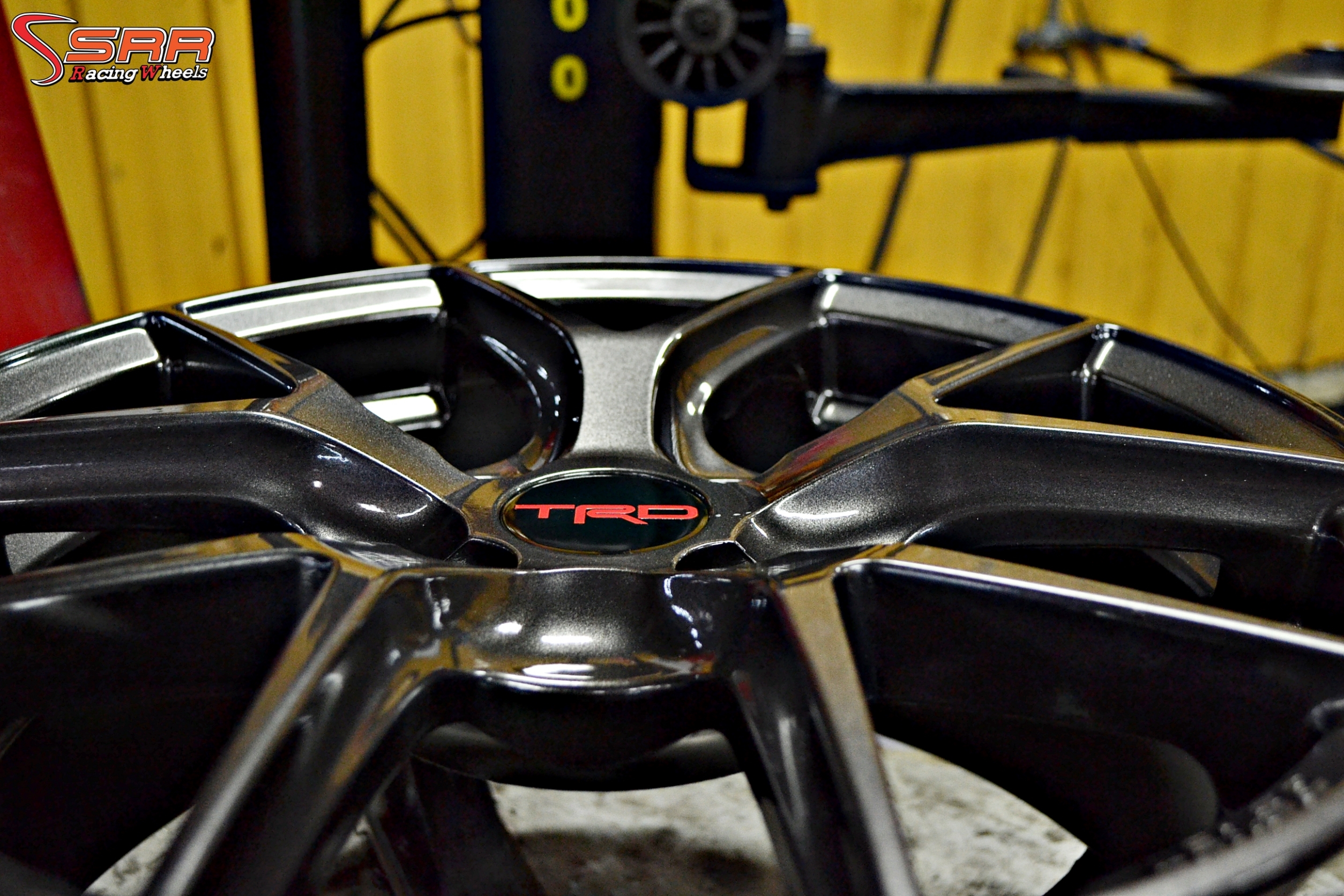 TRD TR6 ล้อแท้LENSO ขอบ15 4x100 HD สำหรับใส่รถTOYOTA