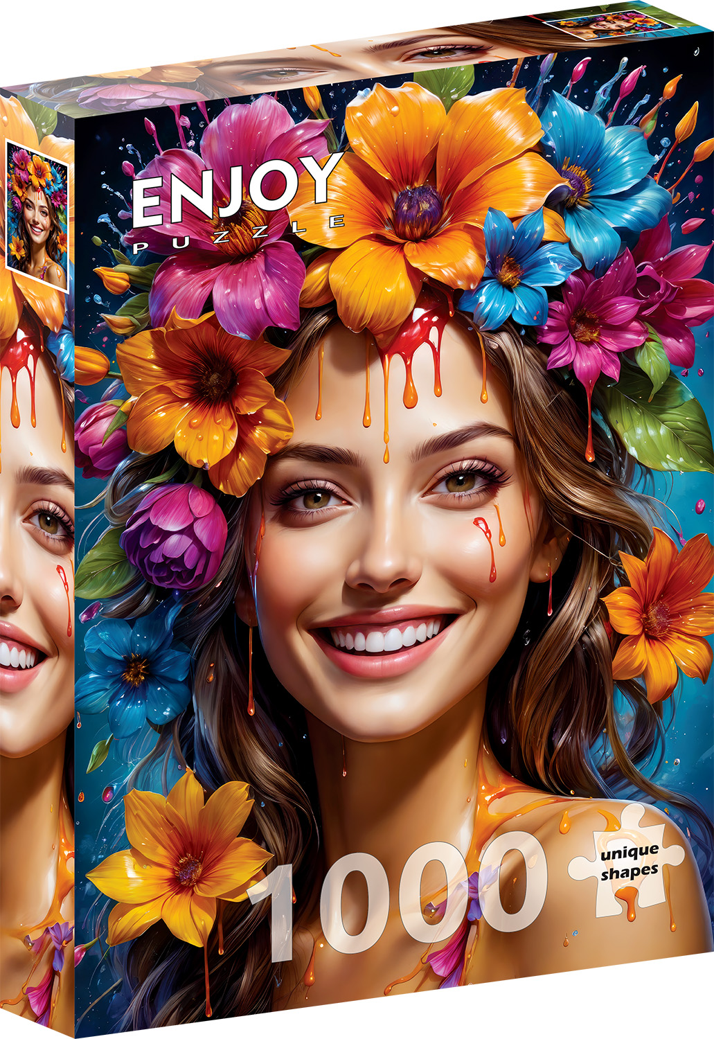 Enjoy Puzzle - Flower Girl 1000 pcs.