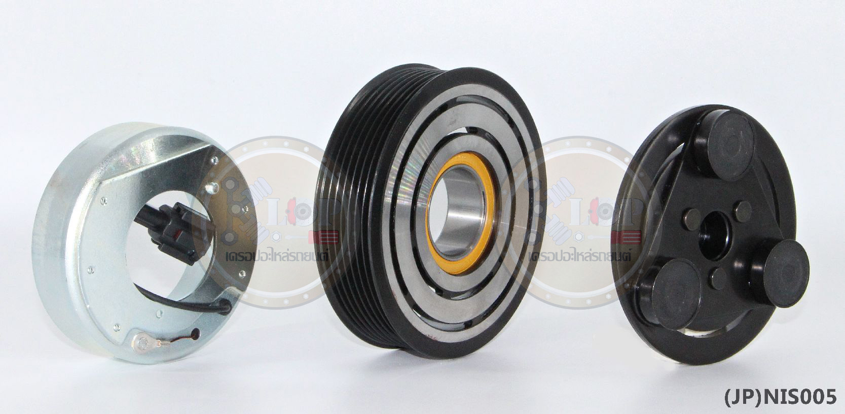 (JP)NIS005-JP ชุดหน้าคลัทช์(Vinn) NISSAN NAVARA เล็ก (ญี่ปุ่น) 120mm. 7PK 12V.