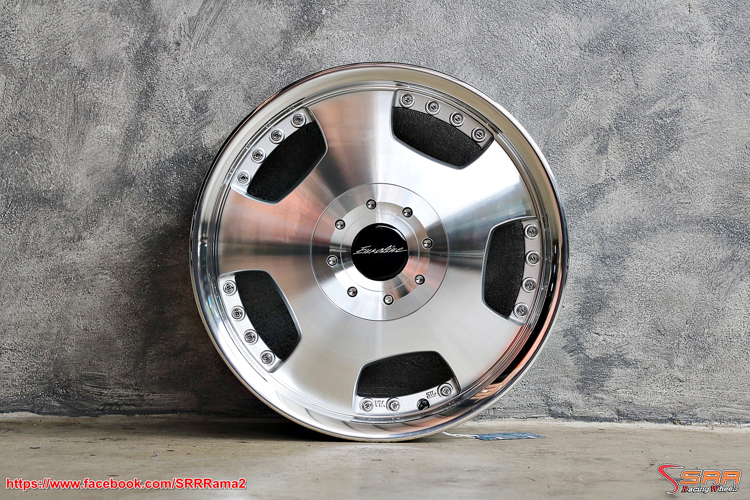 EUROLINE LG242T ขอบ17 6x130 FMCS สำหรับใส่รถตู้COMMUTER,MAJESTY