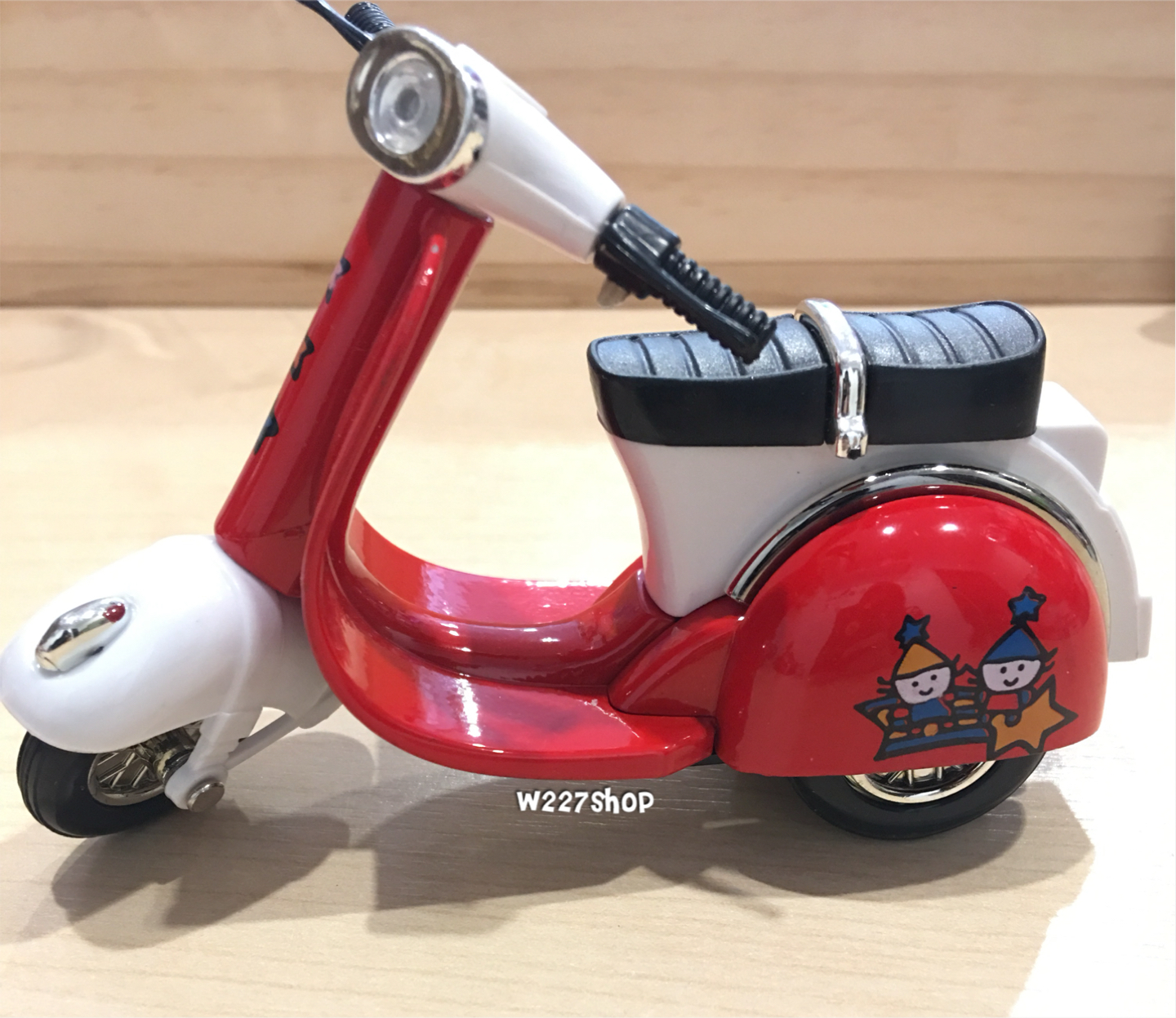 โมเดลรถเหล็ก รถเวสป้า ลายการ์ตูน (ปลีก-ส่ง)