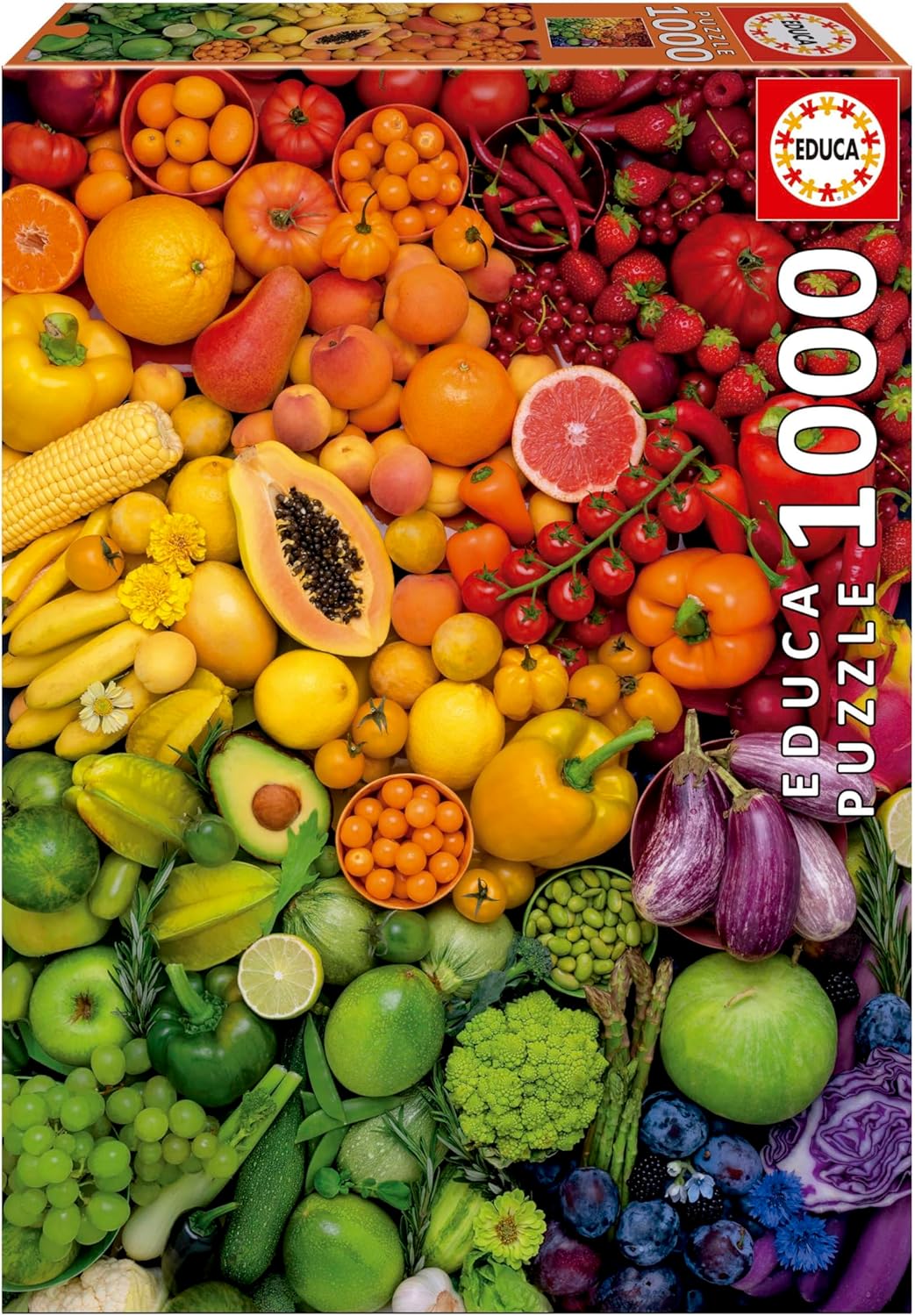 Educa - Colorful Vitamines by Andrea Tilk 1000 pcs.