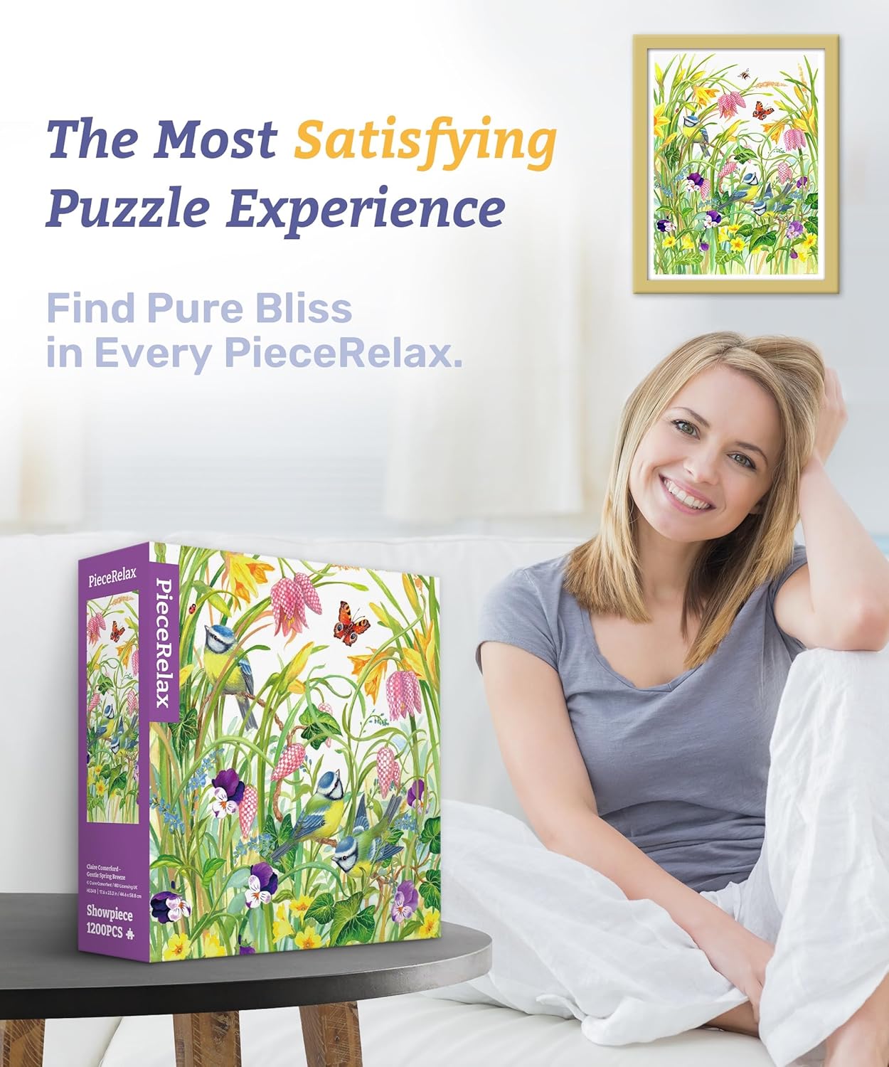 Pintoo - Gentle Spring Breeze by Claire Comerford 1200 pcs.