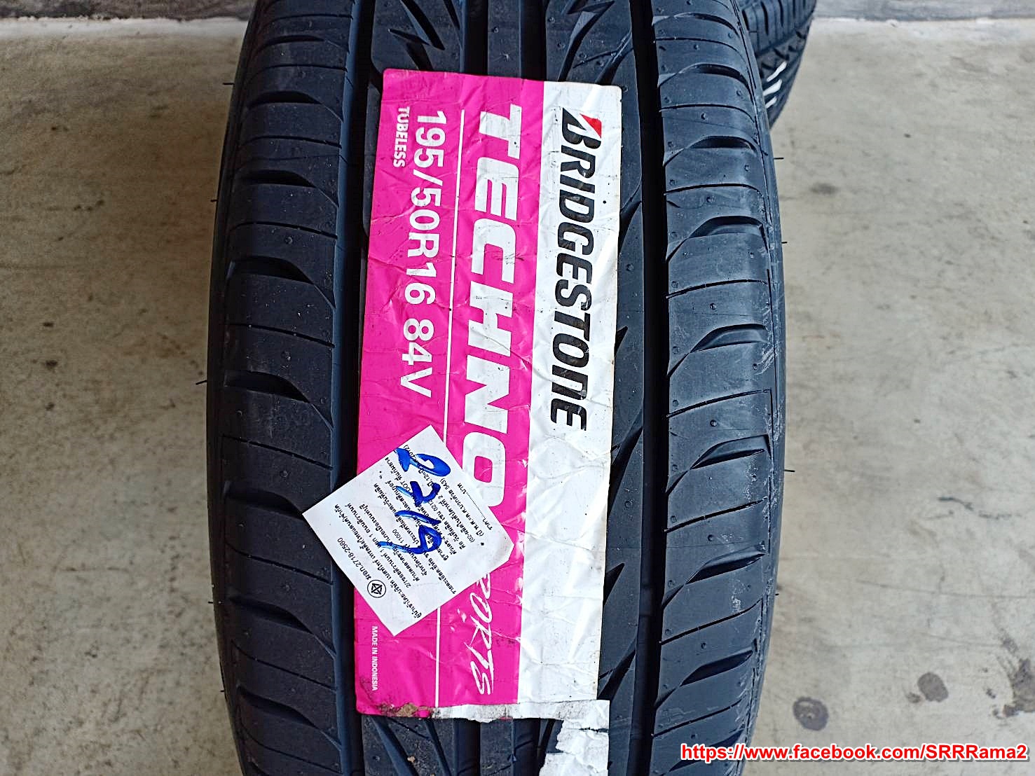 BRIDGESTONE TECHNO SPORTS 195/50R16 ยางใหม่ปี19 ราคาพิเศษ