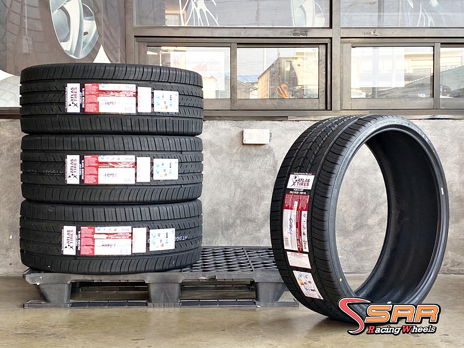 ATLAS TIRES FORCE UHP 295/25R28 ยางใหม่ปี21 ราคาพิเศษ