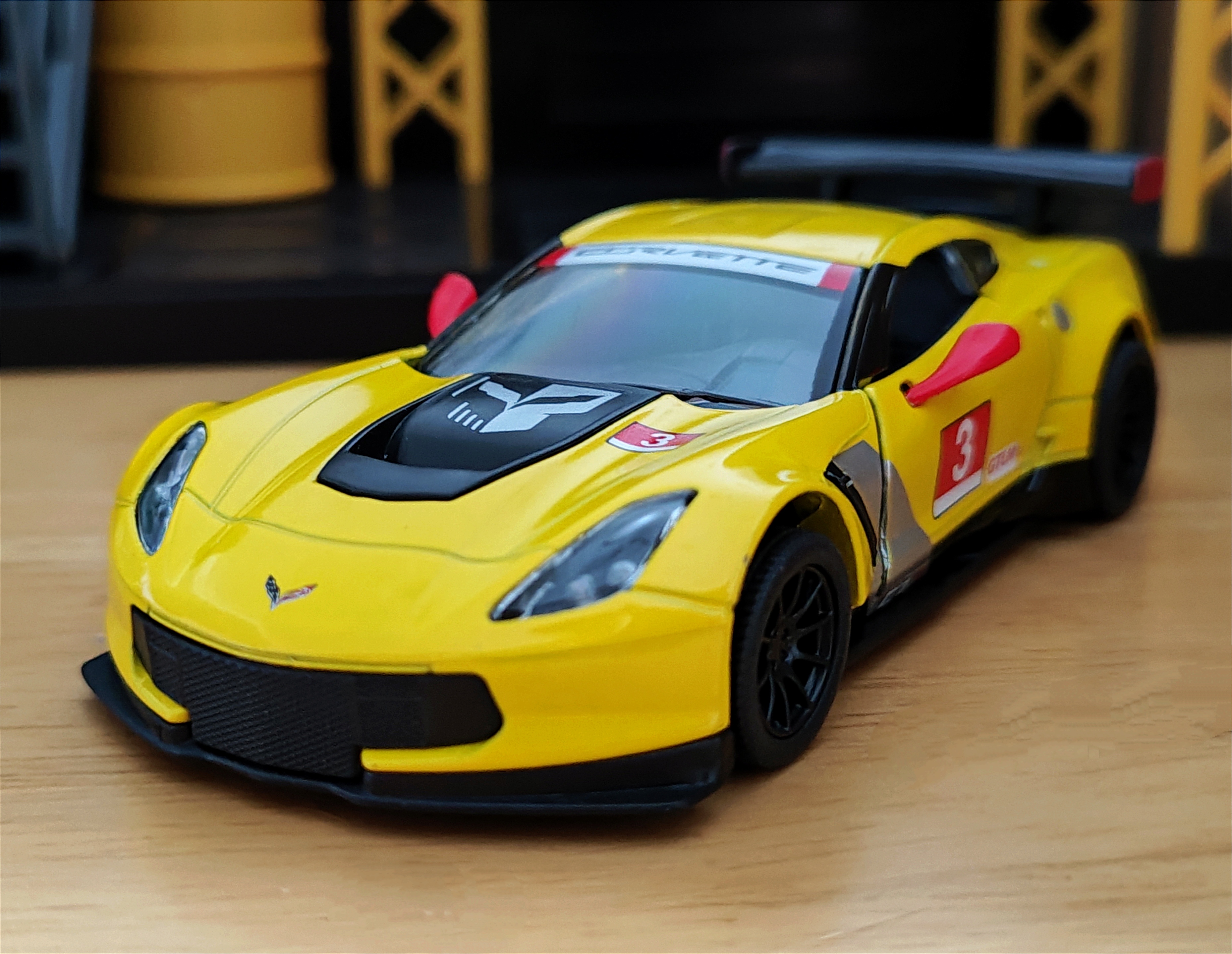 Corvette C7R โมเดลรถเหล็ก (ปลีก-ส่ง)