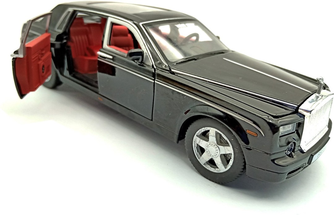 โมเดลรถเหล็ก โรสรอยด์ Rolls-Royce Phantom scale 1:32 มีเสียง มีไฟ (ปลีก-ส่ง)