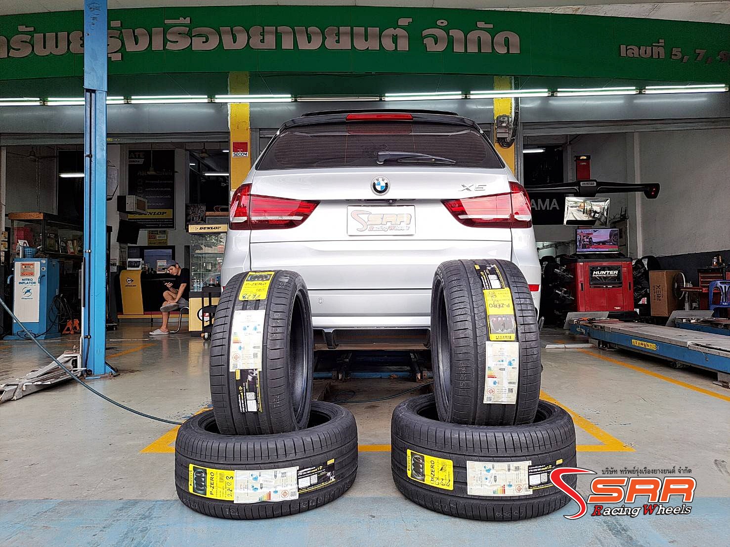 PIRELLI PZERO PZ4 (Run Flat) 275/40R20 ยางปี23 สำหรับรถ BMW X5-X6