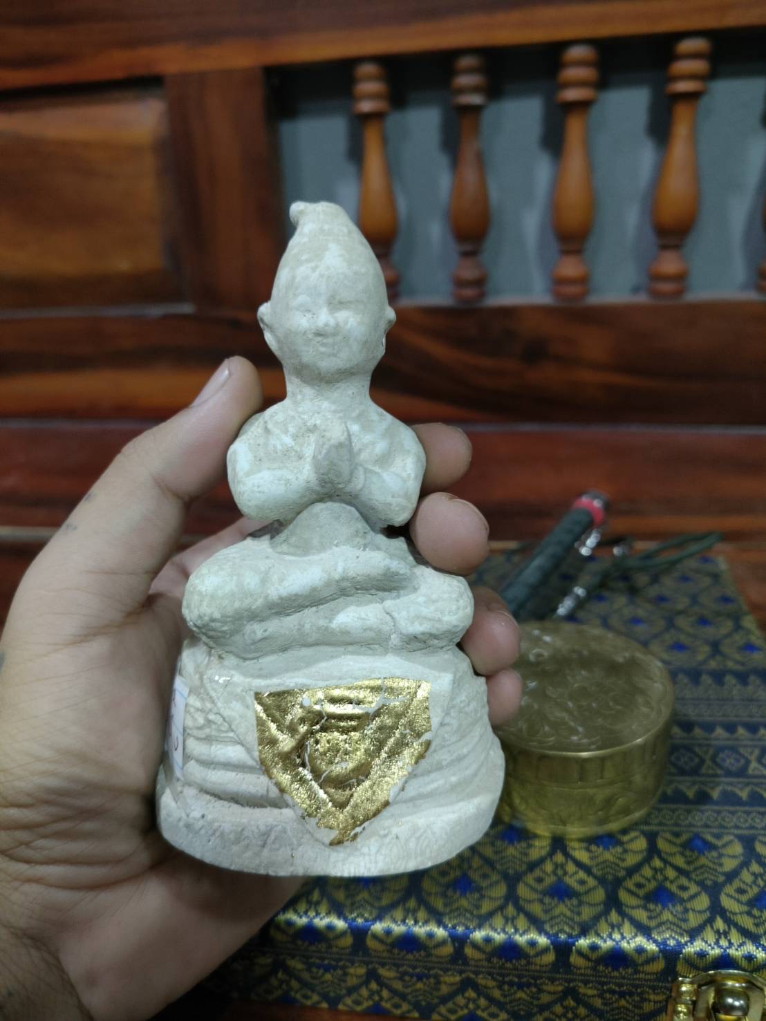 กุมารขนาดบูชาเฮี้ยนสุดๆแสดงฤทธิ์บ่อย" นี่เป็นสุดยอดกุมารทองของอาจารย์เปล่ง สร้างน้อยมากหายากสุดๆ