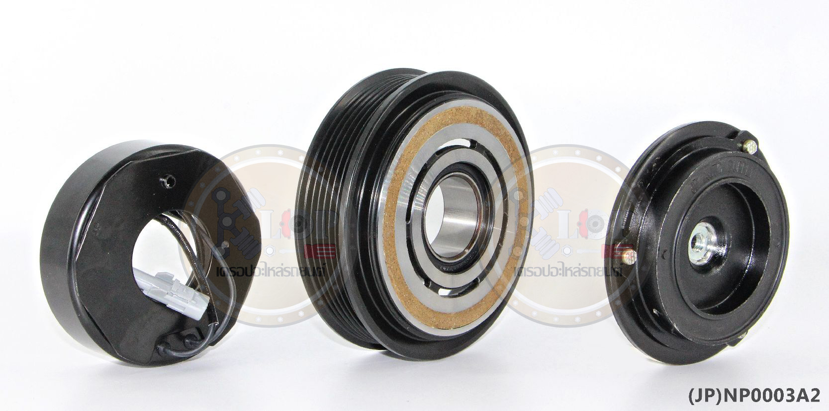 (JP)NP0003A2 ชุดหน้าคลัทช์(Vinn) BENZ W210 New EYE (7SBU) 126mm. 6PK 12V.