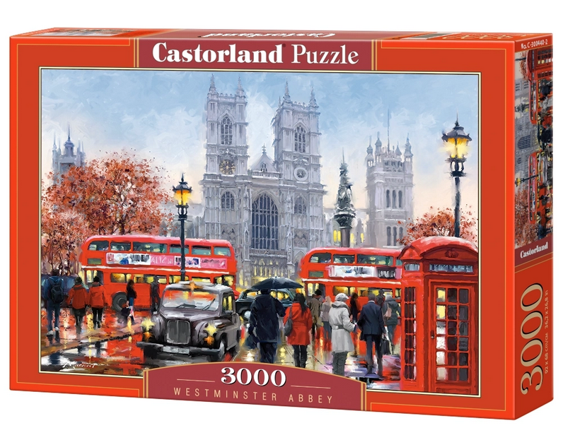 Castorland - Westminster Abbey by Richard Macneil 3000 pcs.