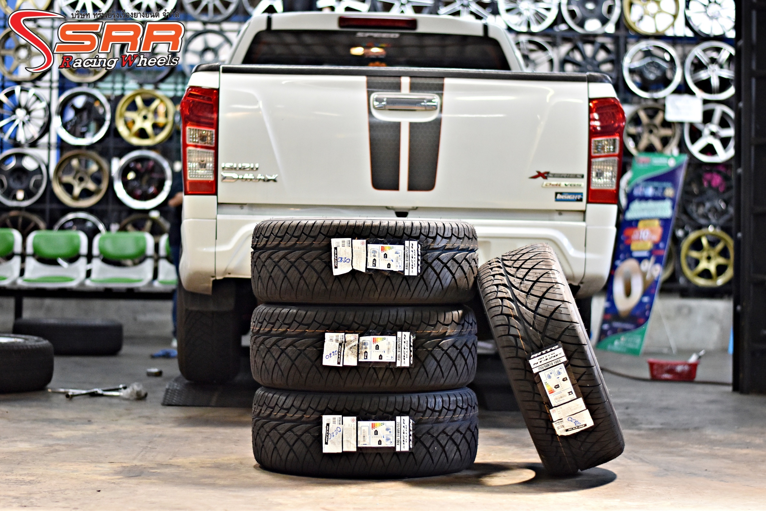 NITTO NT420S 255/50R18 ยางญี่ปุ่น ปี20 ราคาพิเศษ