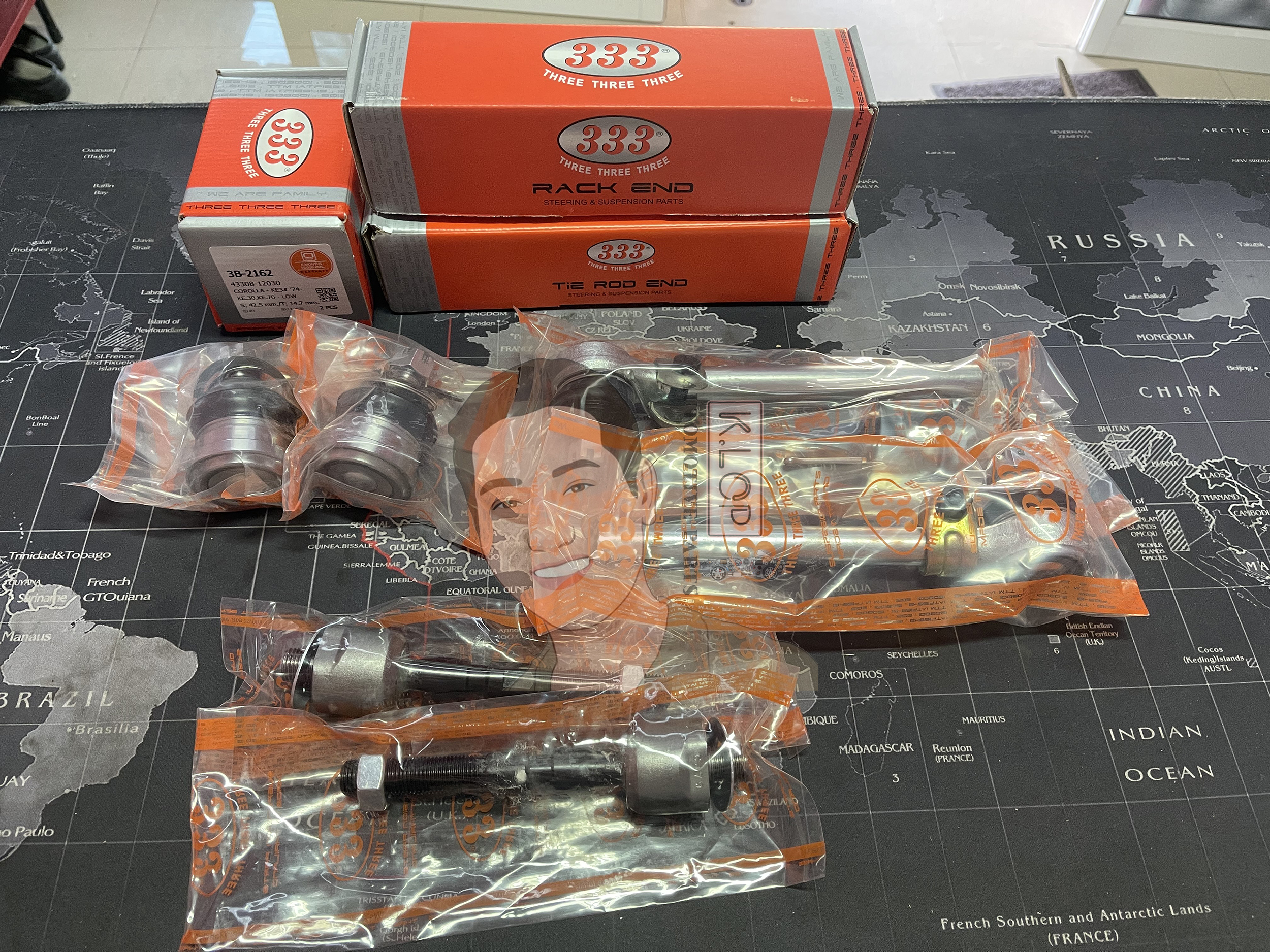 ชุดลูกหมาก (333&CJ) TOYOTA KE70