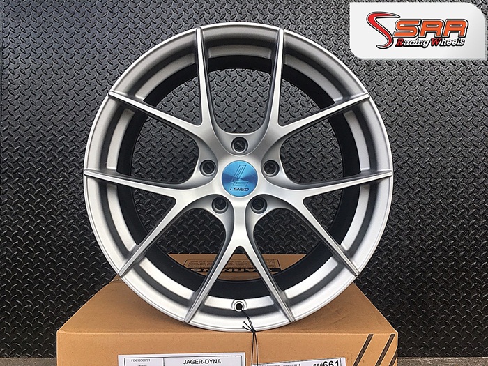 JAGER-DYNA ขอบ18 ET+35 5x114.3 MATT TITANIUM