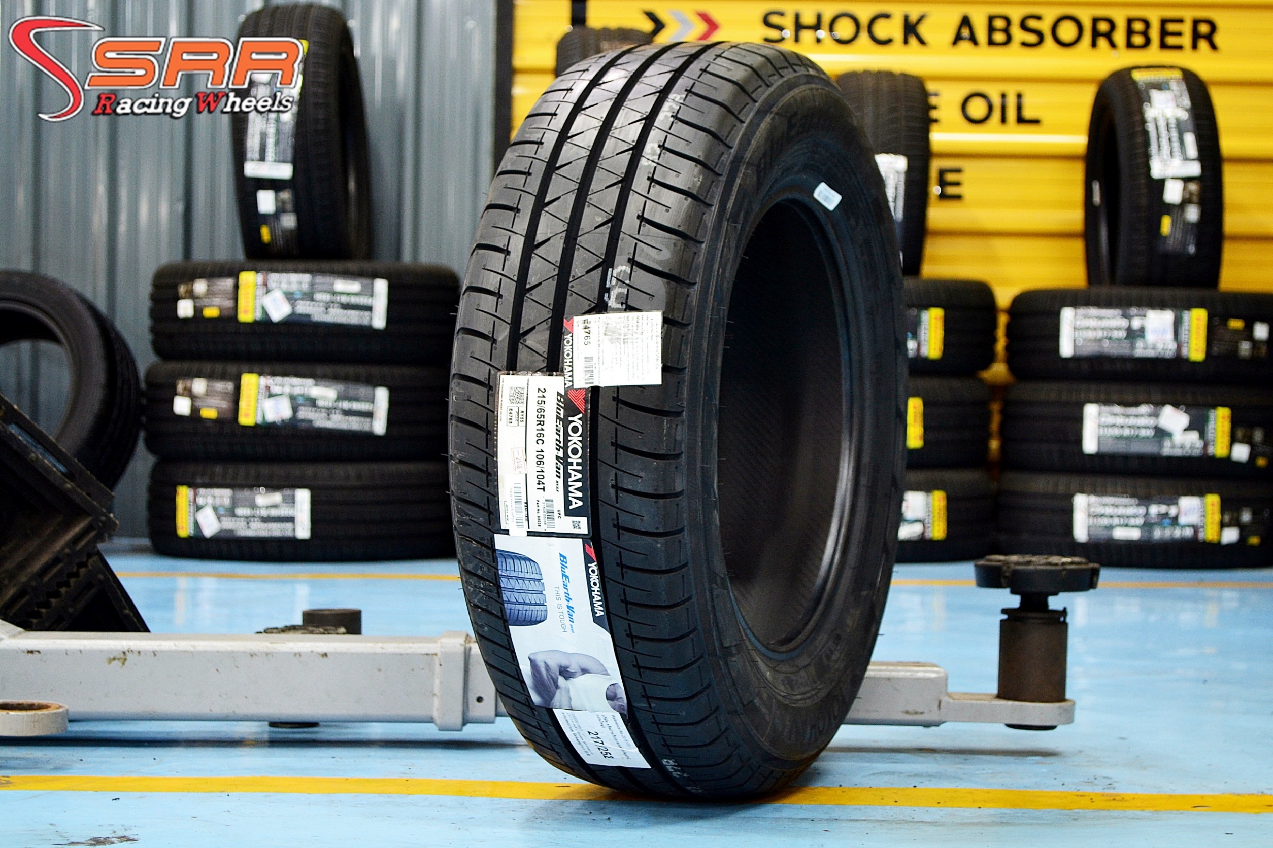 YOKOHAMA BluEarth-VAN RY55 215/65R16 ยางสำหรับรถตู้และรถปิคอัพ