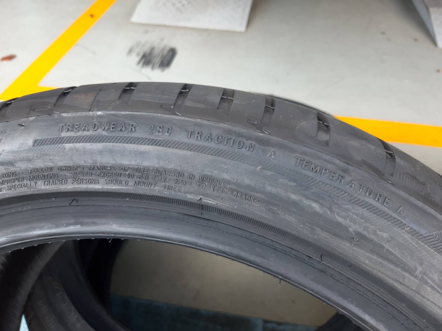 BRIDGESTONE POTENZA S001 265/35R18 ยางนำเข้า ปี19 ราคาพิเศษ