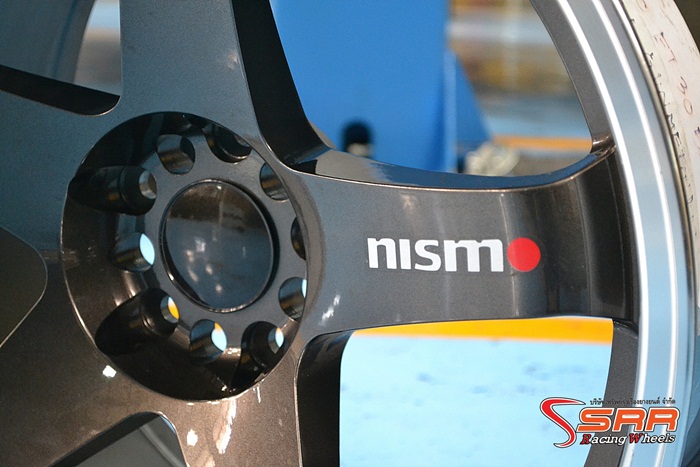 NISMO ROTA ขอบ19 สีRLGM ชุดละ 12,000 บาท