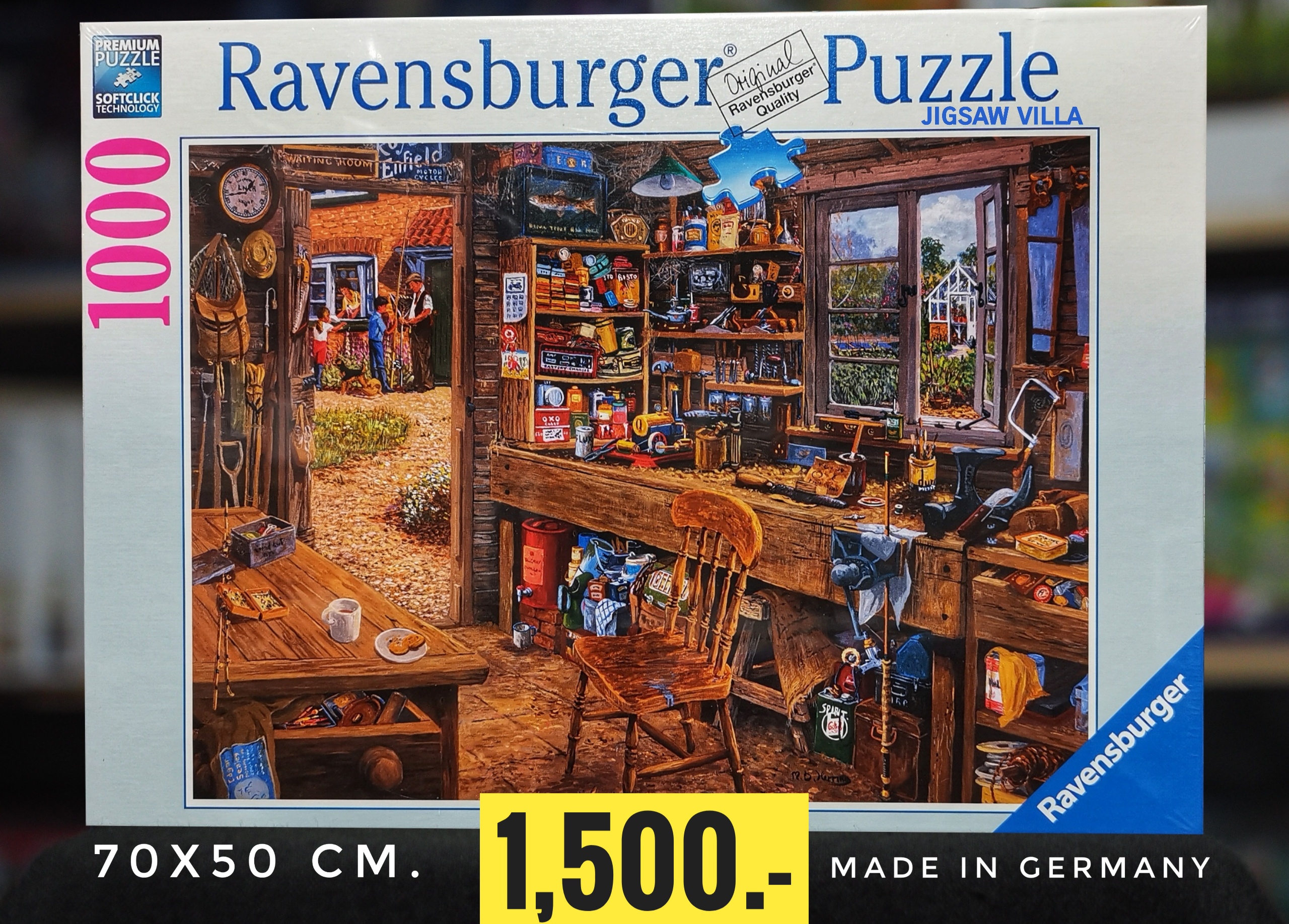 Ravensburger - Grandpa's Shed 1000 pcs.