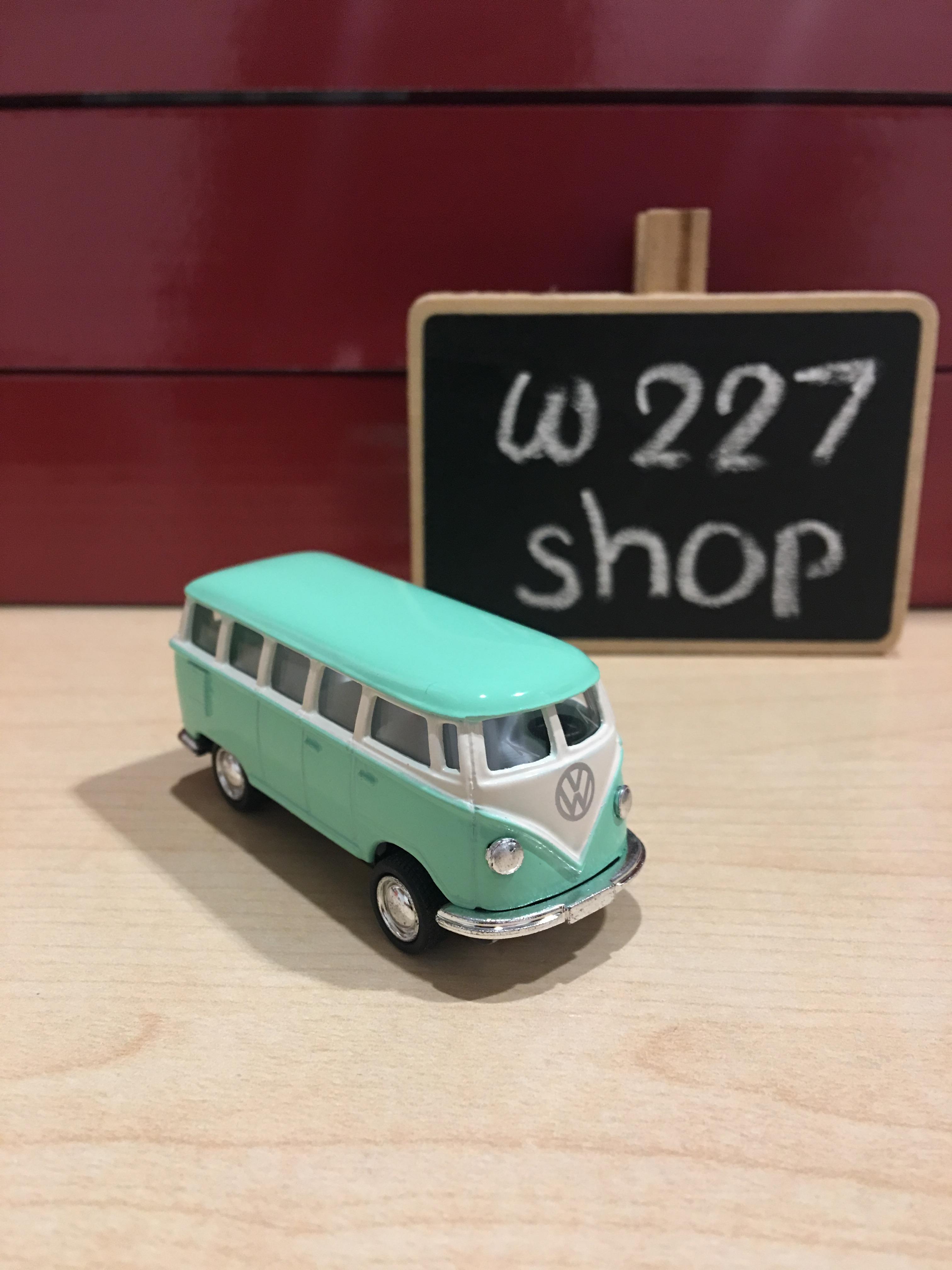 โมเดลรถเหล็ก โฟล์คตู้ 1962 Volkswagen Classical Bus scale 1:64 ขนาด 2.5 นิ้ว กดลาน (ปลีก-ส่ง)