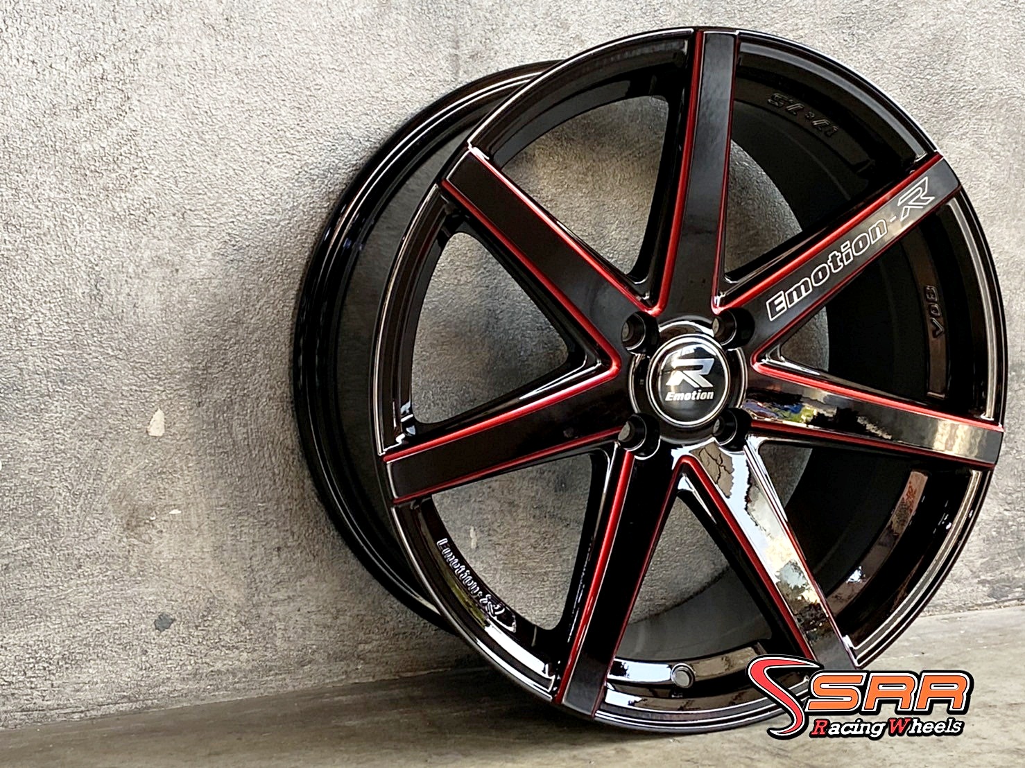 V08 EMOTION-R ขอบ17 4H100 ET+35 RBKAT