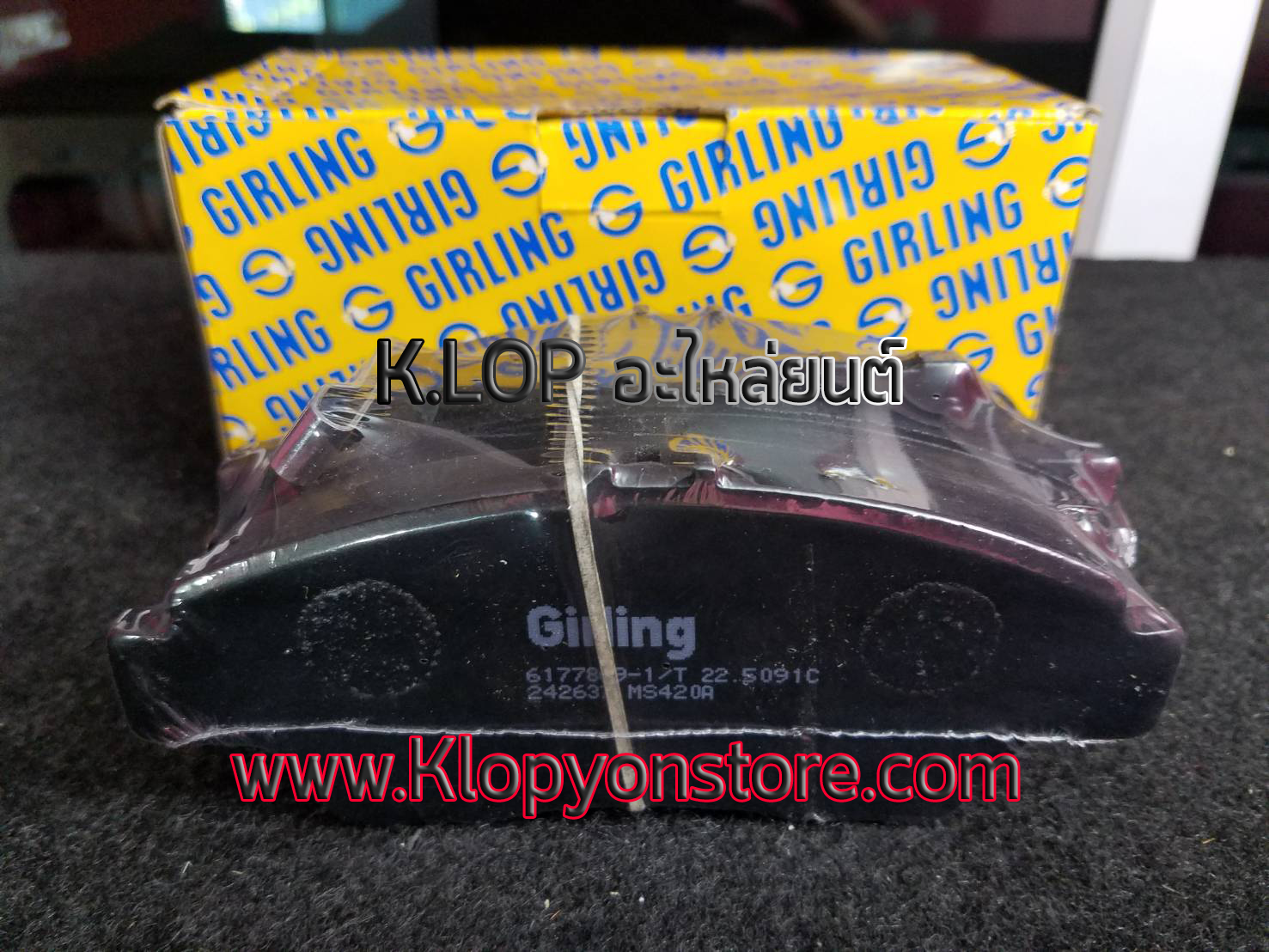 ผ้าเบรคหน้า HONDA (CITY CNG (GM) 1.5L '10-'14/JAZZ VTEC (GK) 2013-)
