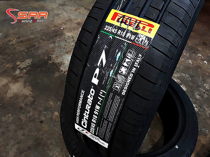 PIRELLI CINTURATO P7 R-F 225/45R18 ยางรันแฟลต ปี20 ราคาพิเศษ