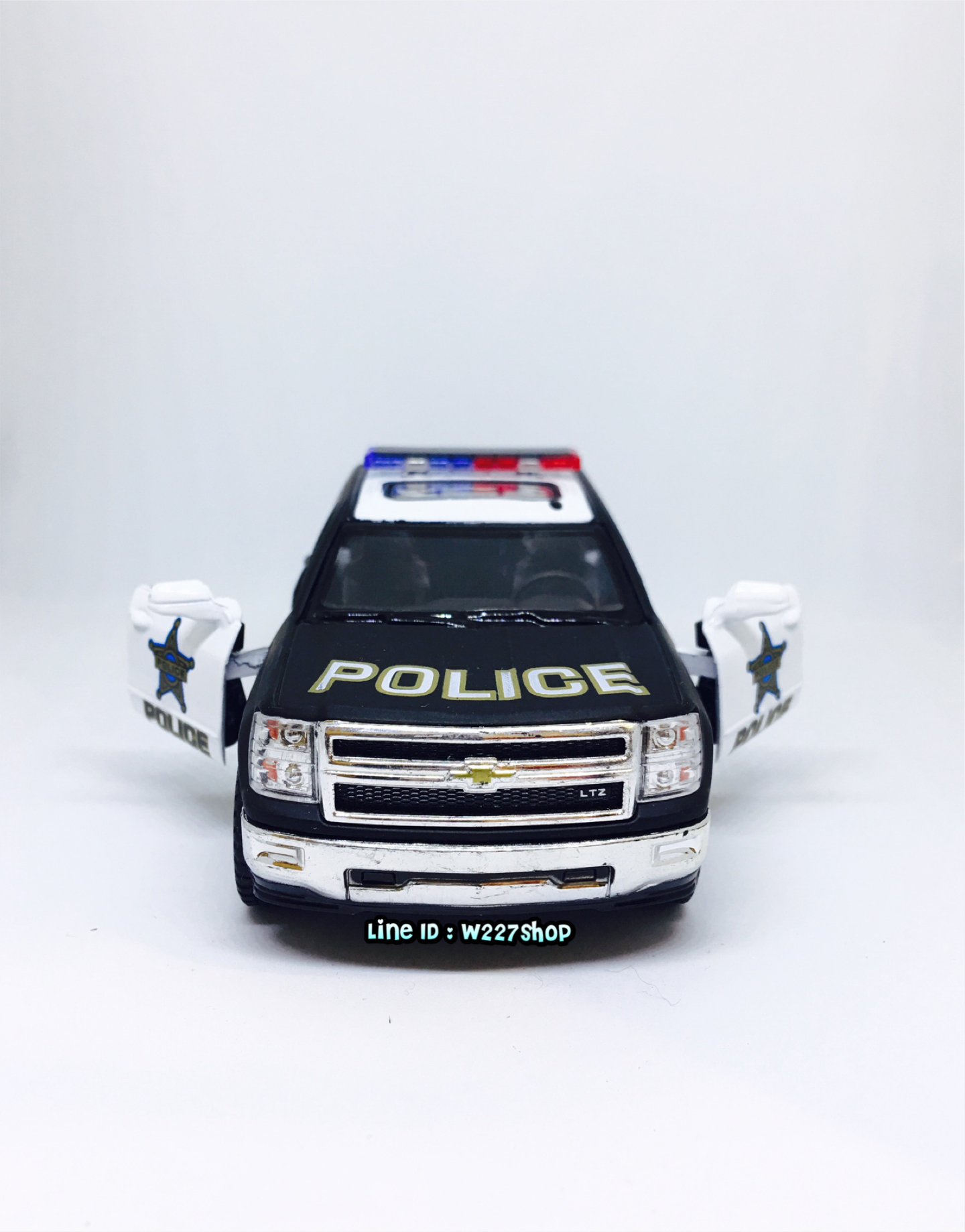 โมเดลรถเหล็ก รถตำรวจ (ปลีก-ส่ง)