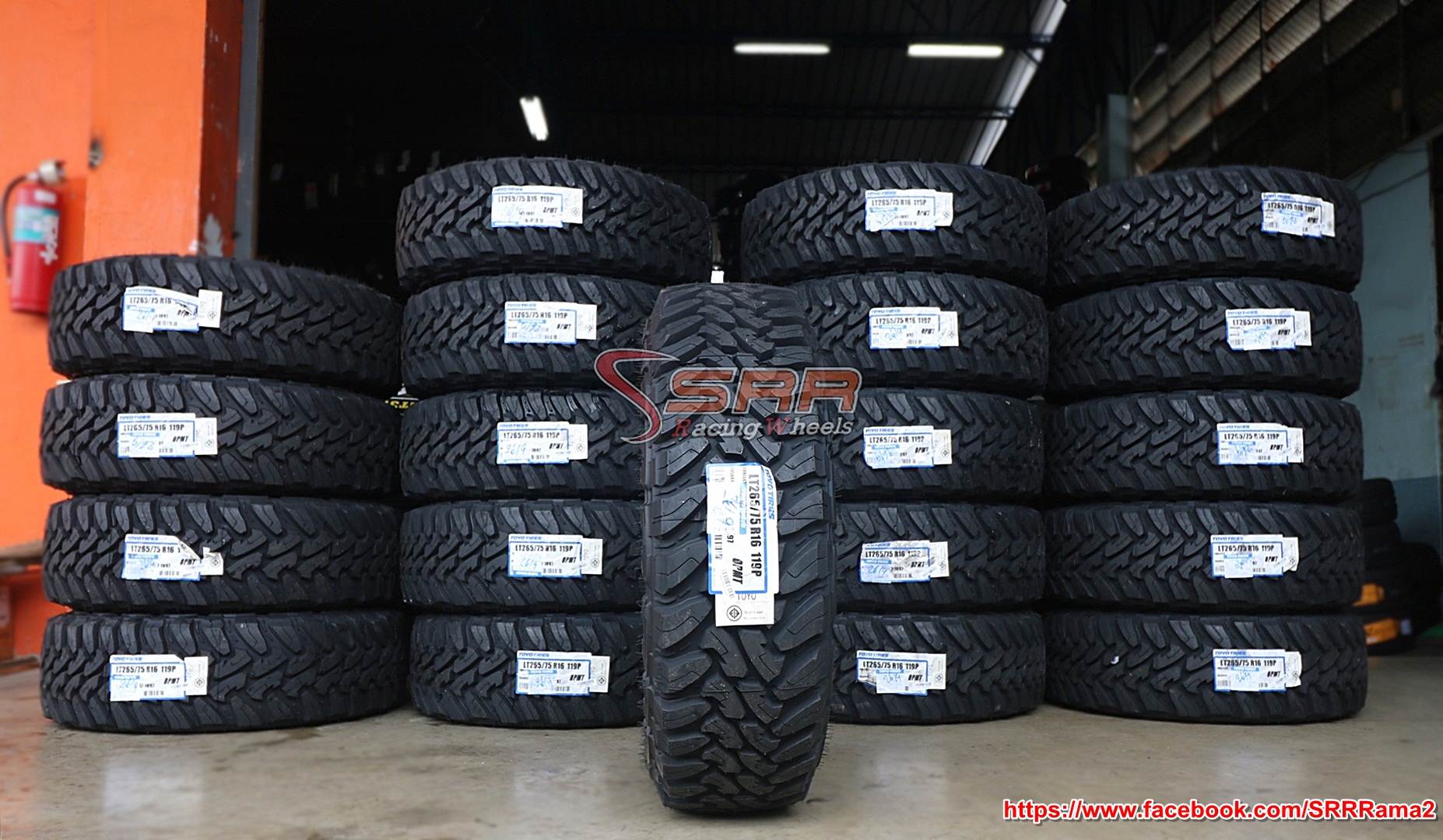 TOYO OPEN COUNTRY M/T 265/75R16 ยางมัดญี่ปุ่น ปี20 ราคาพิเศษ