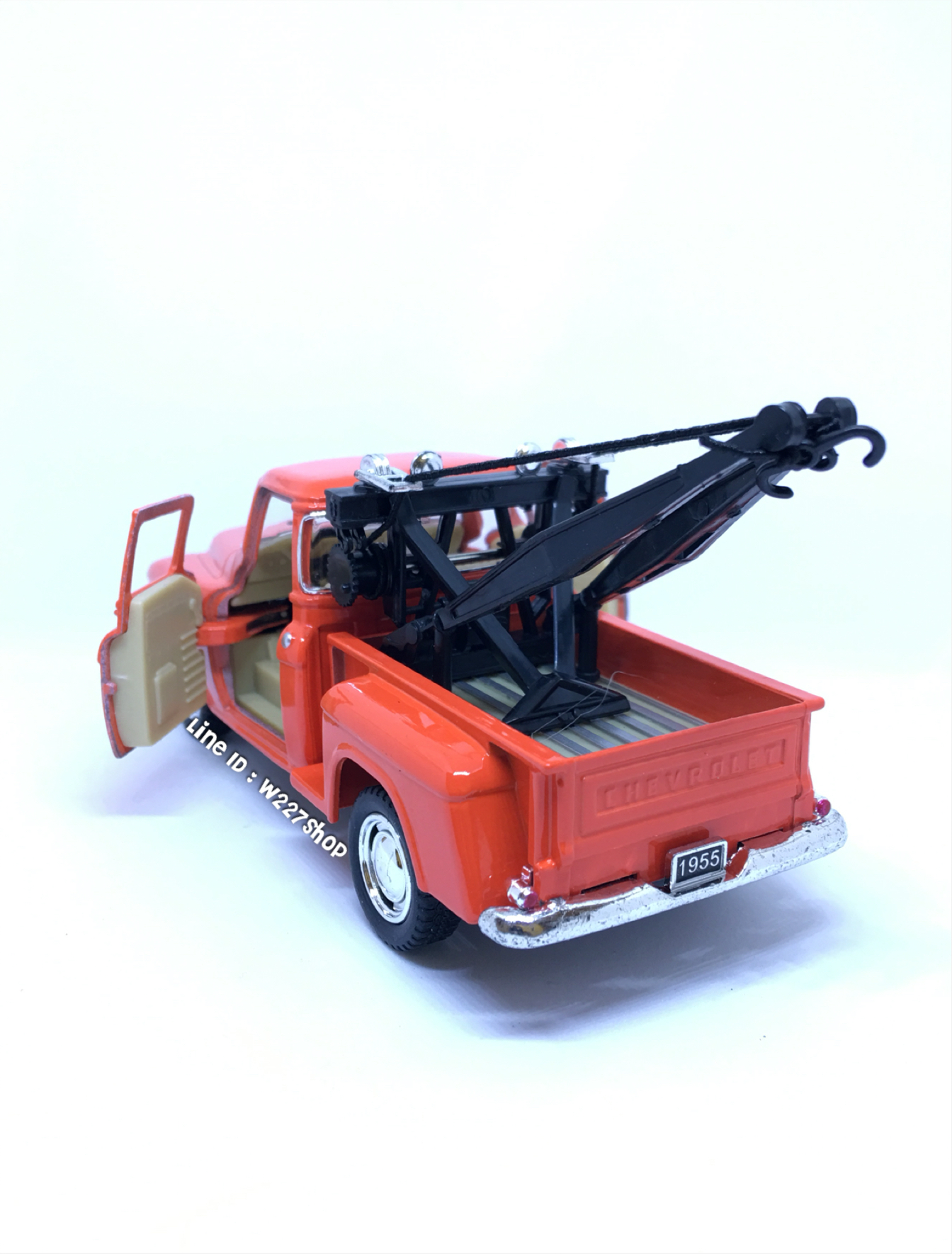 1955 Chevy Stepside Pickup โมเดลรถเหล็ก รถกระบะ chevy Scale 1:32 (ปลีก-ส่ง)