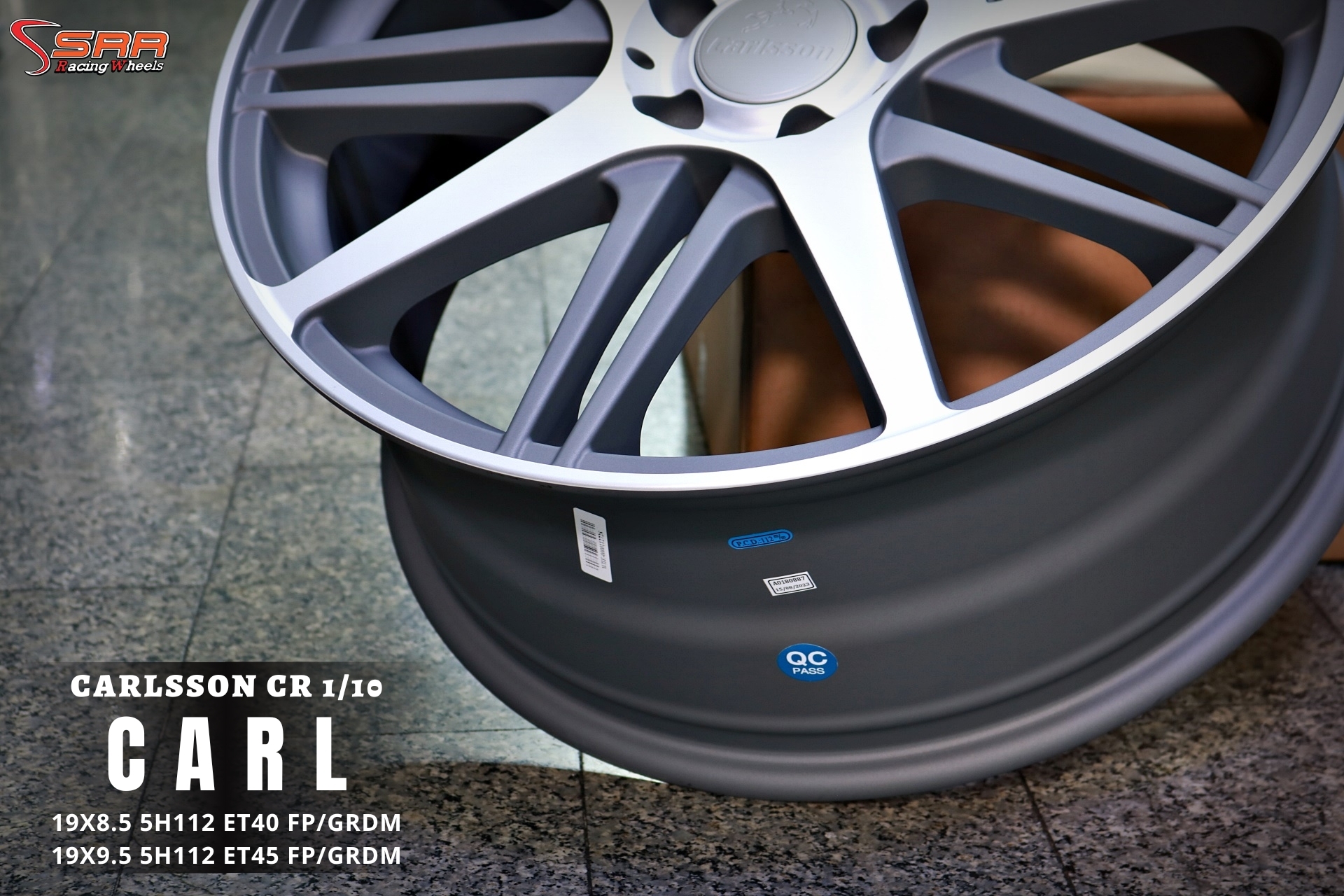 CARLSSON CR1/10 ขอบ19 นิ้ว 5x112 ล้อแม็กสำหรับรถBenz ราคาพิเศษ