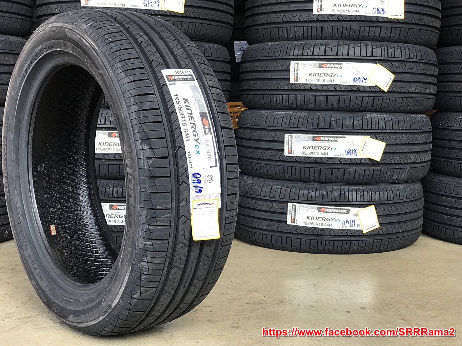 HANKOOK KINERGY EX 195/50R16 ยางใหม่ ลดราคาพิเศษ
