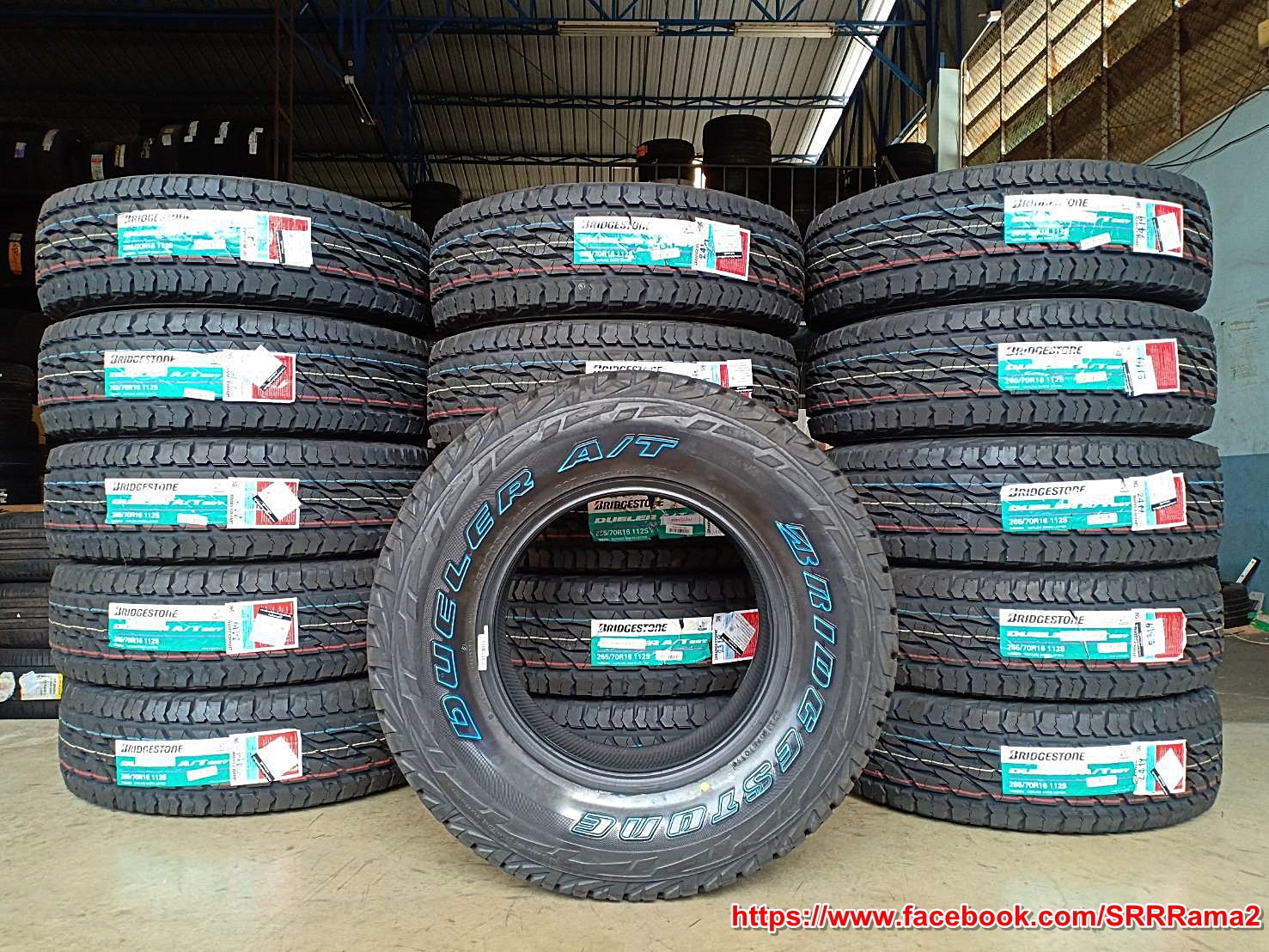 BRIDGESTONE DUELER A/T 697 265/70R16 ยางใหม่ปี19 ลดราคาพิเศษ
