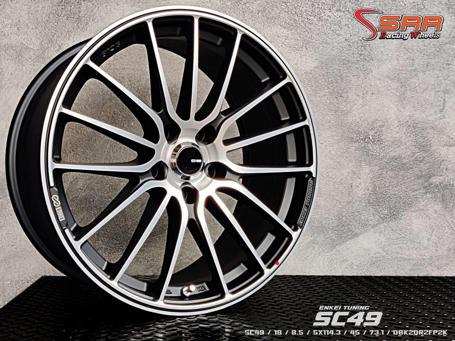 ENKEI TUNING SC49 ขอบ18 5x114.3 DBK2QR2FP2K ราคาพิเศษ