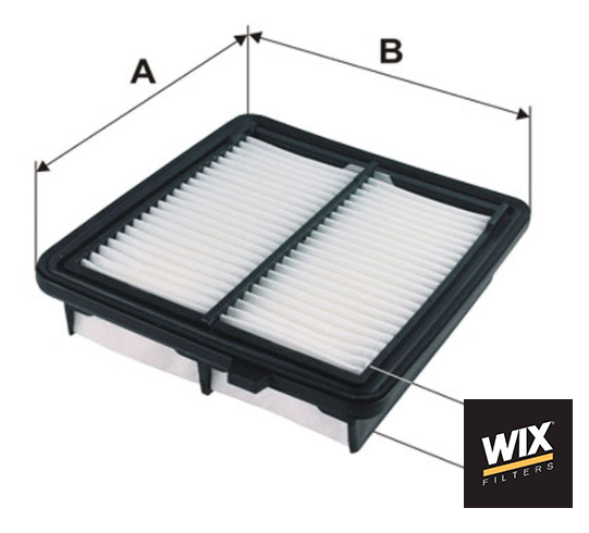 WA9680 กรองอากาศ WIX รุ่น : Honda JAZZ1213 แจ๊ซ ไฮบริด, Insight