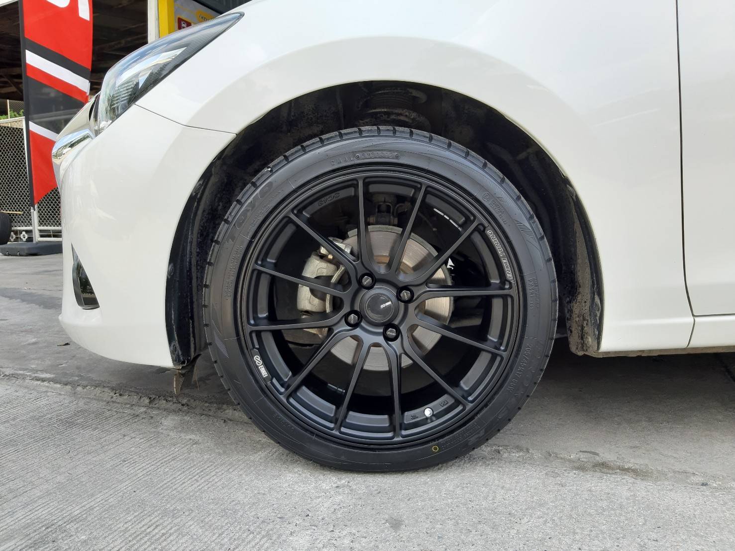 ENKEI TUNING SC48 ขอบ17 ET38 4x100 MBQR2
