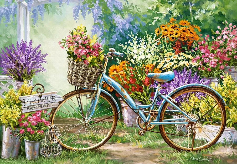 Castorland - The Flower Mart by Dona Gelsinger 1000 pcs.