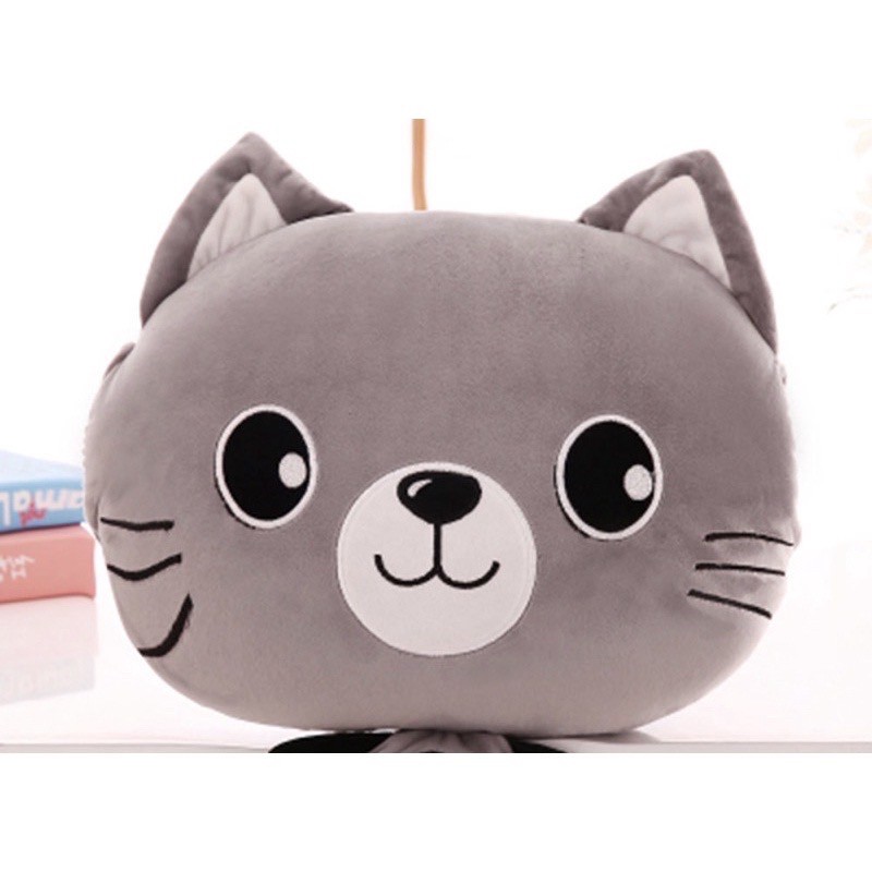 ตุ๊กตาผ้าห่มแมว (คละสี 10 ตัว)