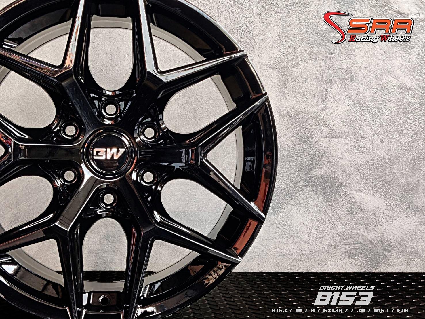 BW B153 ขอบ18 6x139.7 ET30 F/BLACK ราคาพิเศษ