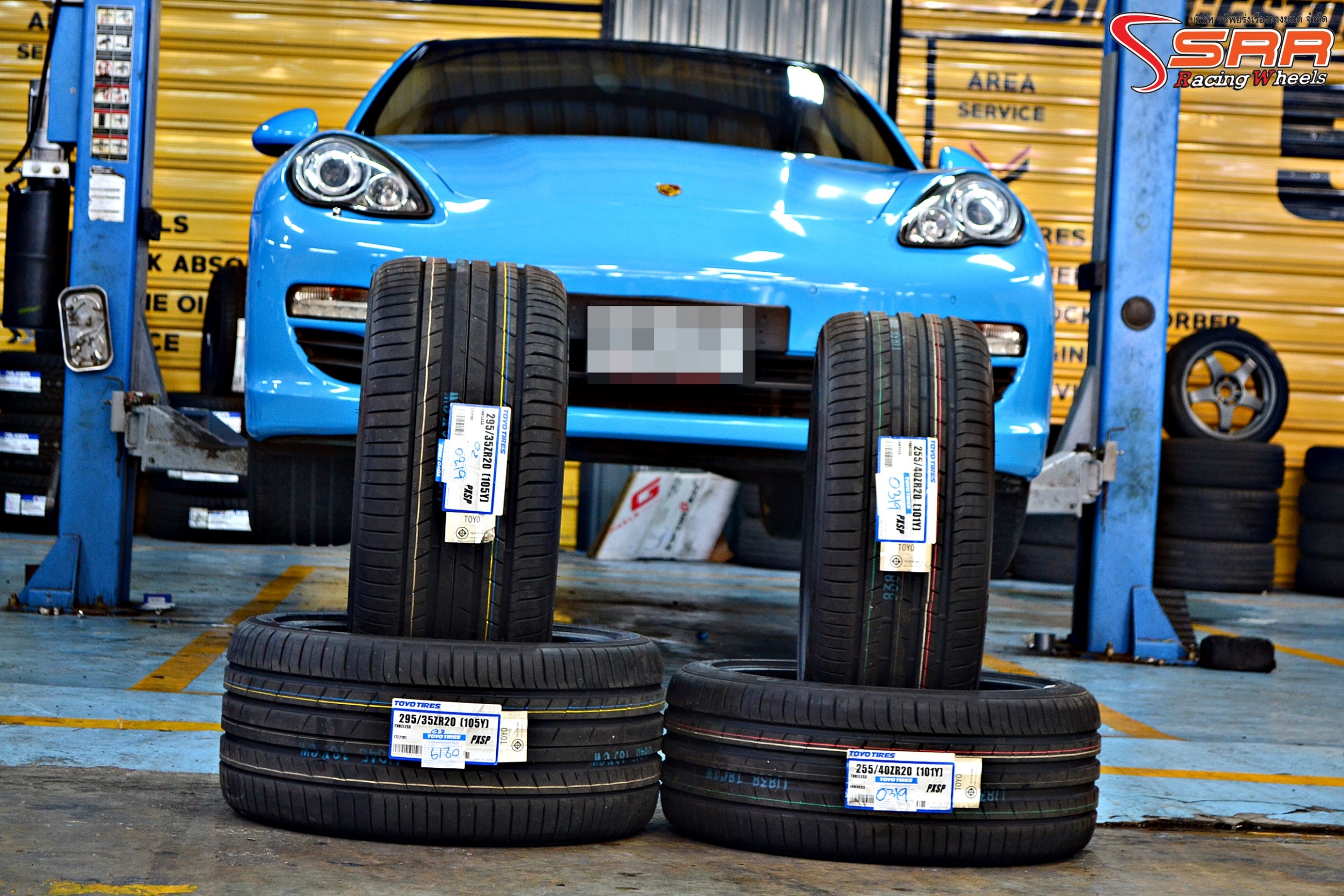 TOYO PROXES SPORT 295/35ZR20 ยางสำหรับใส่รถ Porsche Panamera