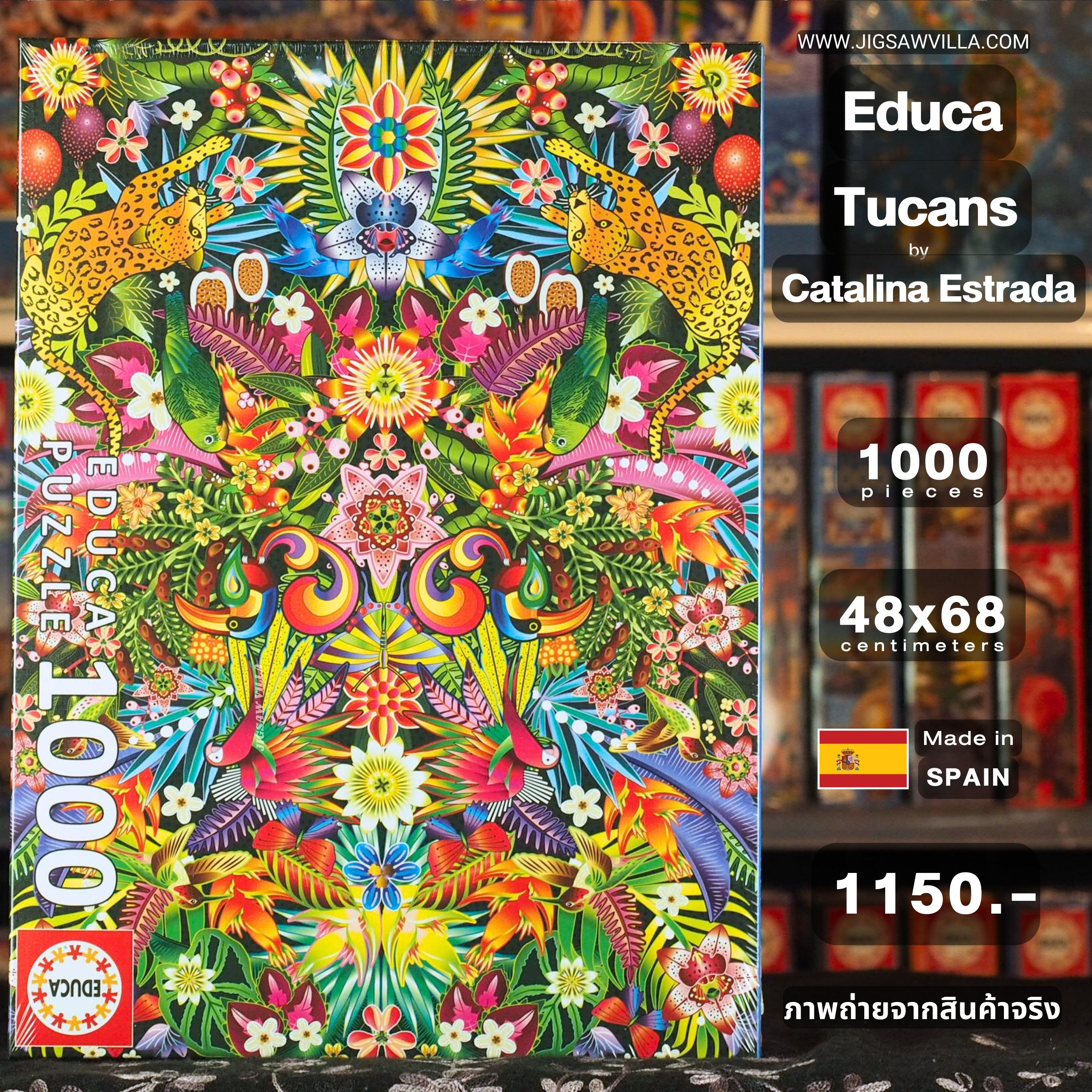 Educa - Tucans by Catalina Estrada 1000 pcs.